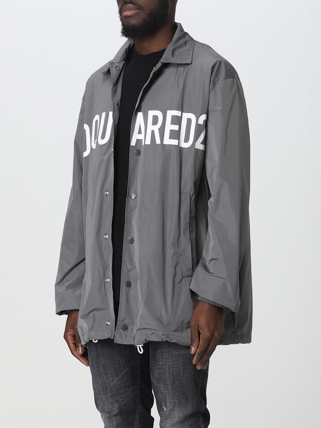DSQUARED2 GIACCA: Giacca Dsquared2 in nylon, Grigio - Img 4