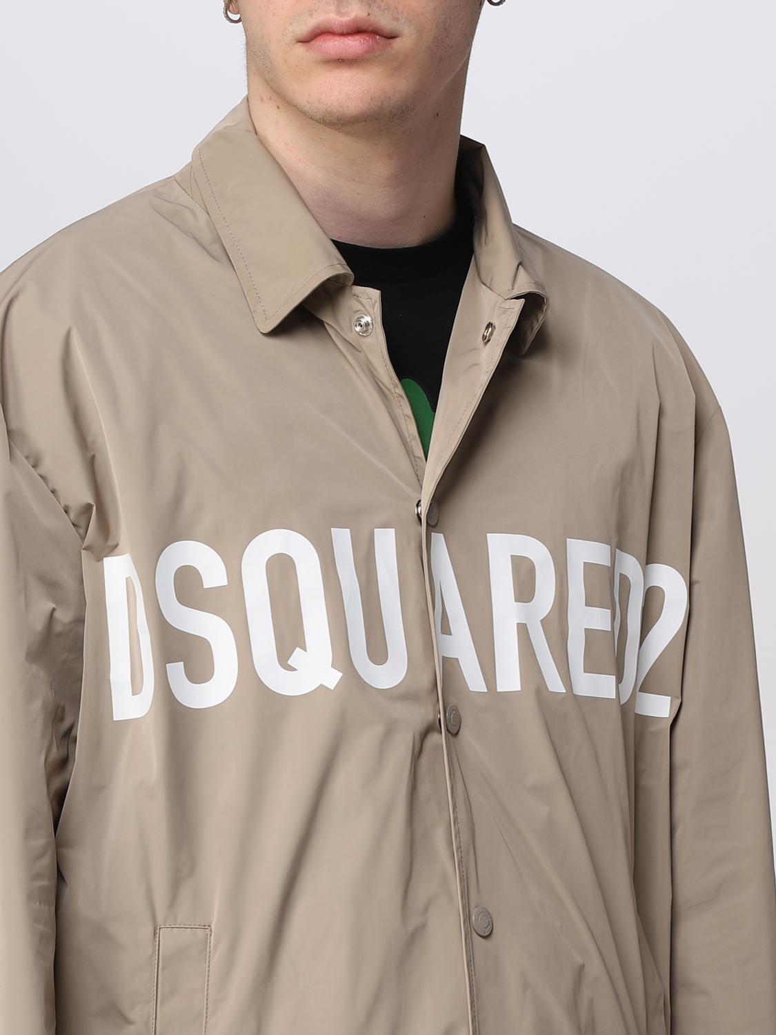 DSQUARED2 JACKET: Dsquared2 nylon jacket, Beige - Img 5