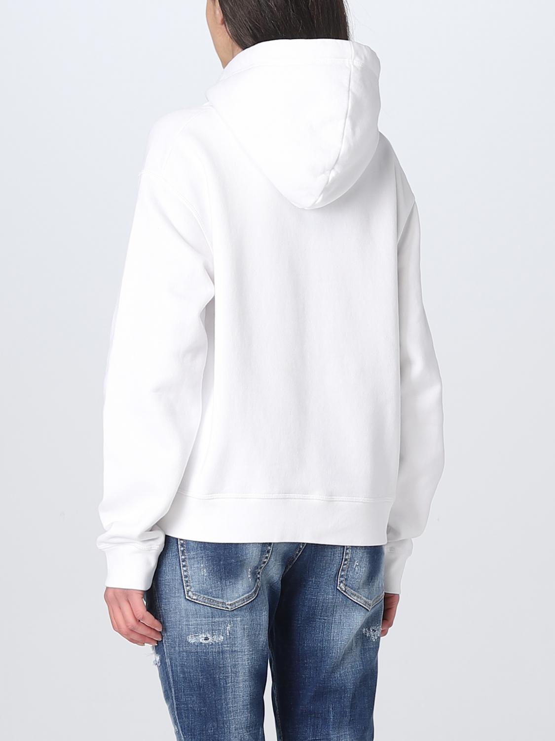 DSQUARED2 SUDADERA: Sudadera mujer Dsquared2, Blanco - Img 3
