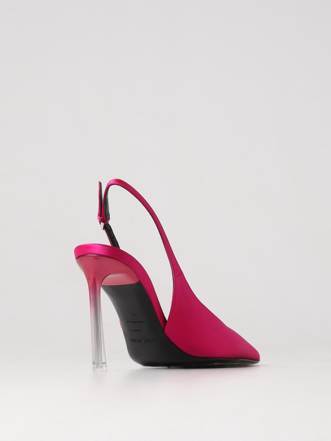 Sergio Rossi Outlet: Shoes woman - Fuchsia | Sergio Rossi