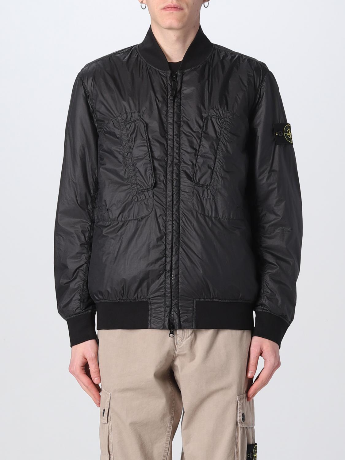STONE ISLAND CHAQUETA: Chaqueta hombre Stone Island, Negro - Img 1