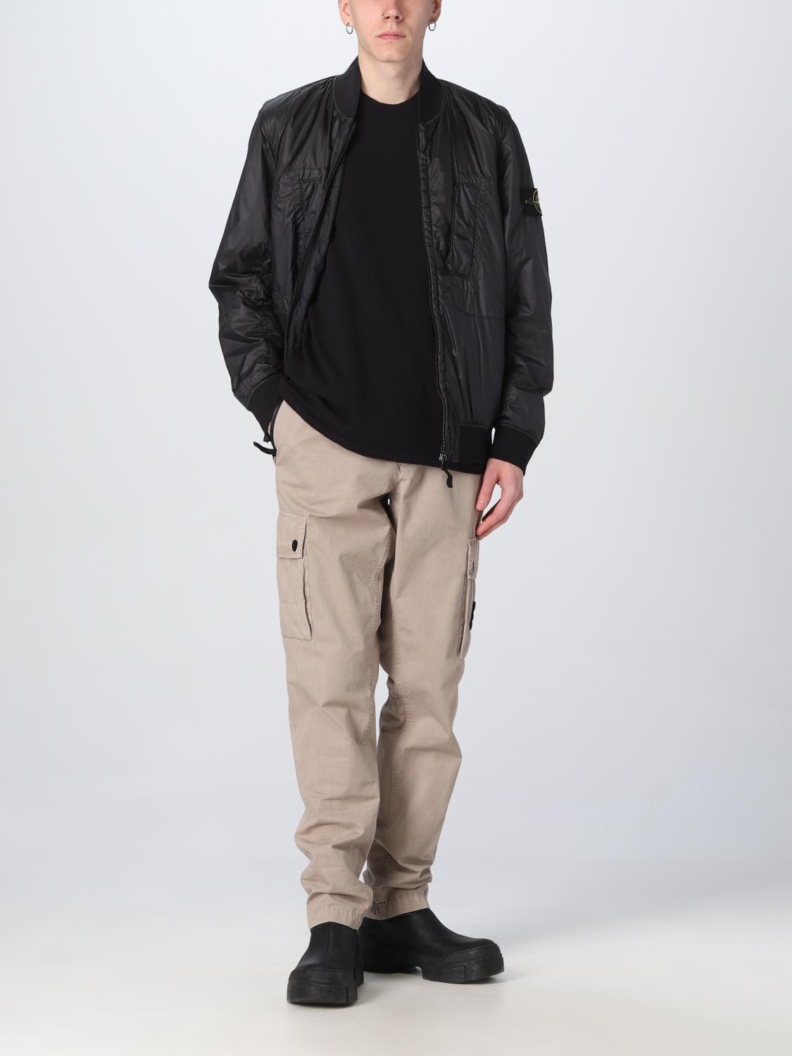 STONE ISLAND CHAQUETA: Chaqueta hombre Stone Island, Negro - Img 2