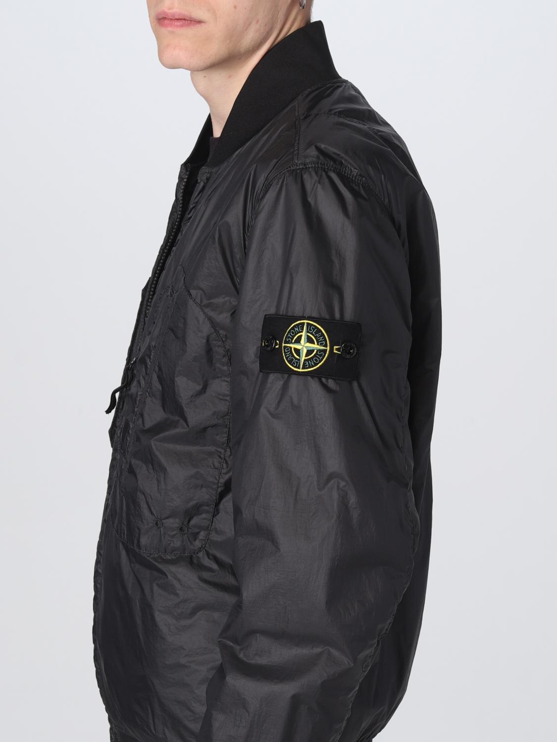 STONE ISLAND CHAQUETA: Chaqueta hombre Stone Island, Negro - Img 5