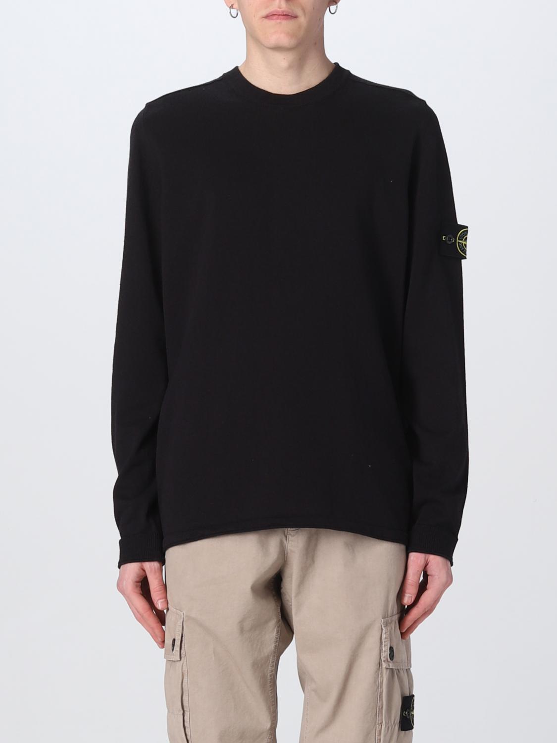 STONE ISLAND SWEATER: Sweater men Stone Island, Blue - Img 1