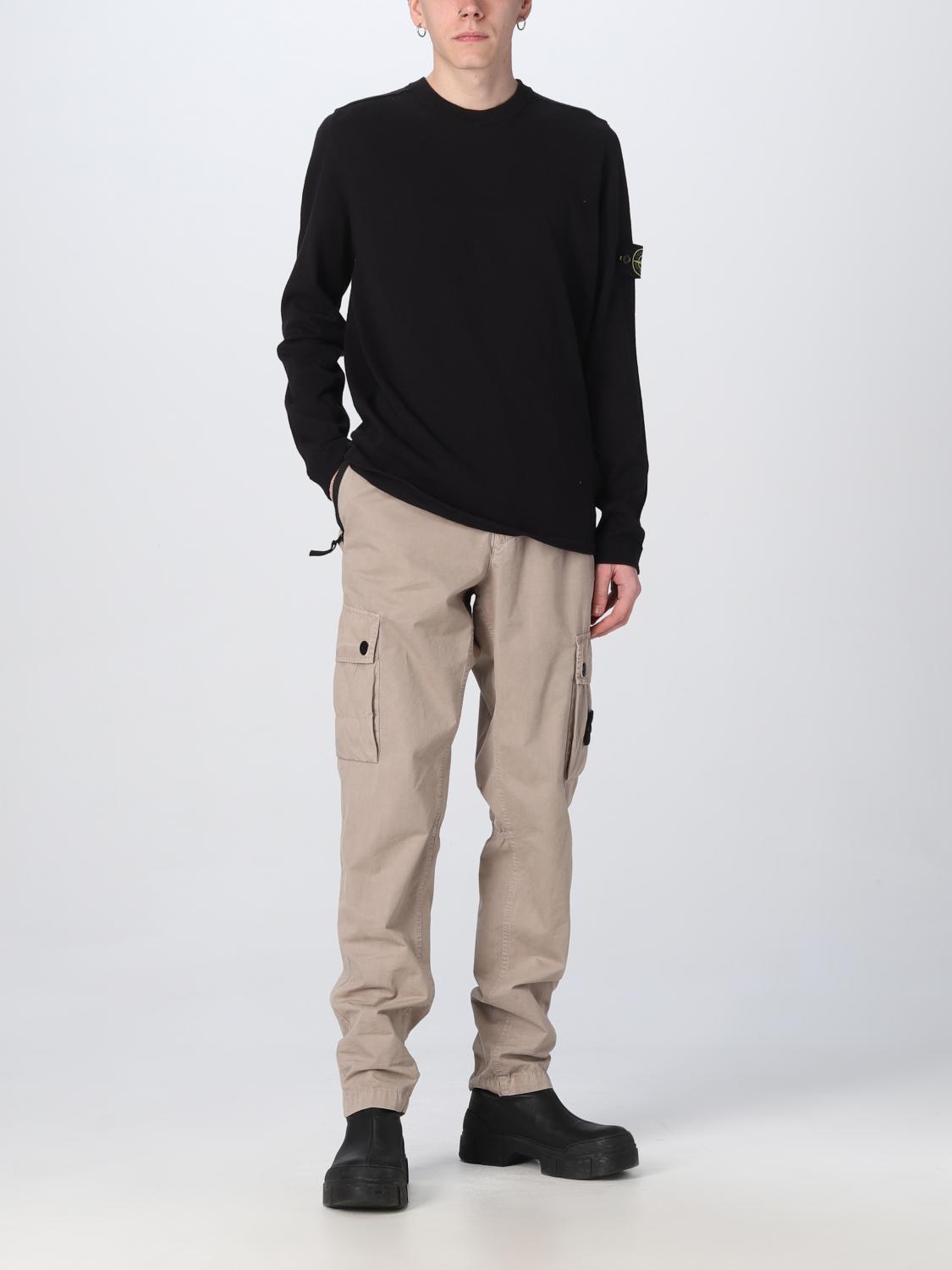 STONE ISLAND SWEATER: Sweater men Stone Island, Blue - Img 2