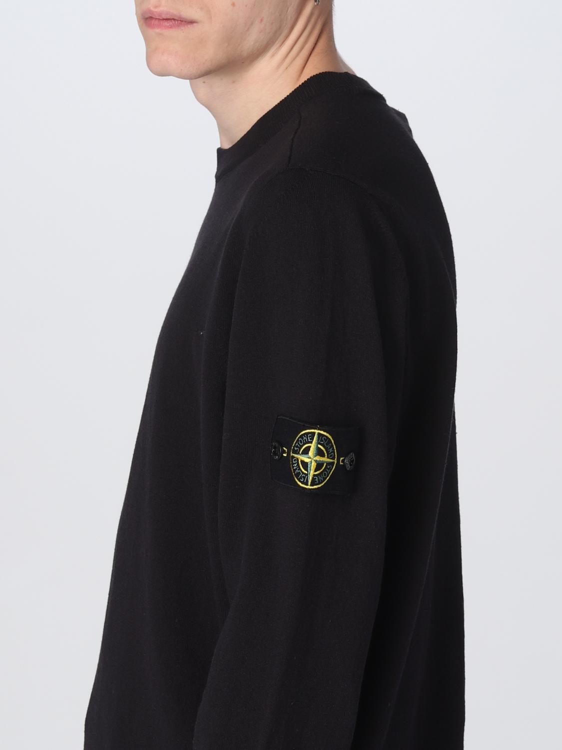 STONE ISLAND SWEATER: Sweater men Stone Island, Blue - Img 5