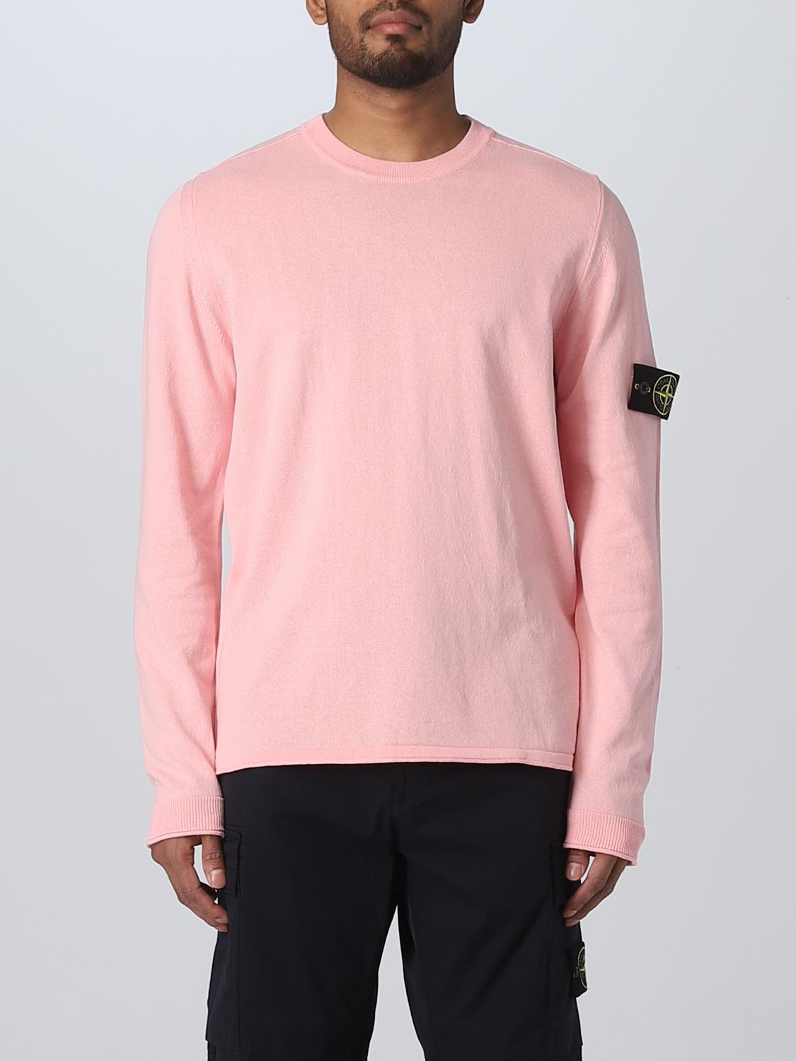 STONE ISLAND JERSEY: Jersey hombre Stone Island, Rosa - Img 1