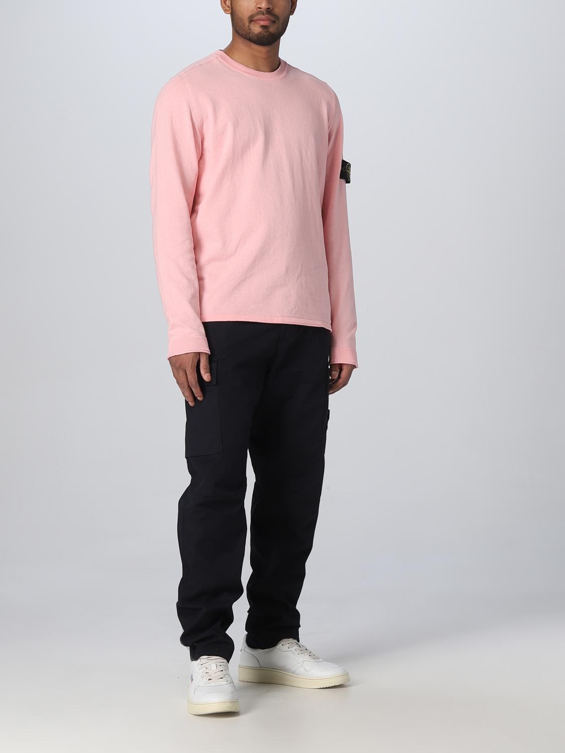 STONE ISLAND JERSEY: Jersey hombre Stone Island, Rosa - Img 2