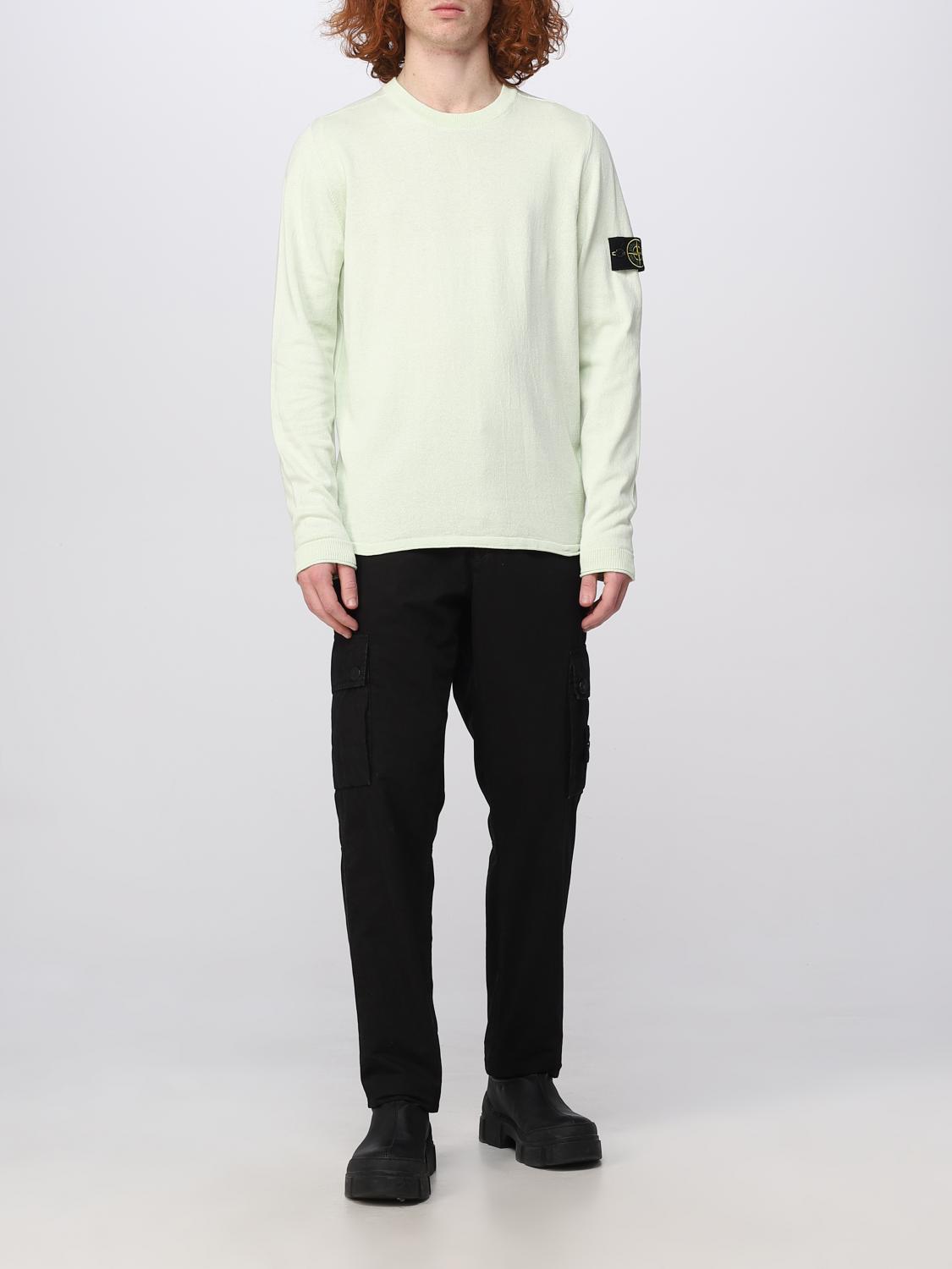 STONE ISLAND SWEATER: Sweater men Stone Island, Green - Img 2