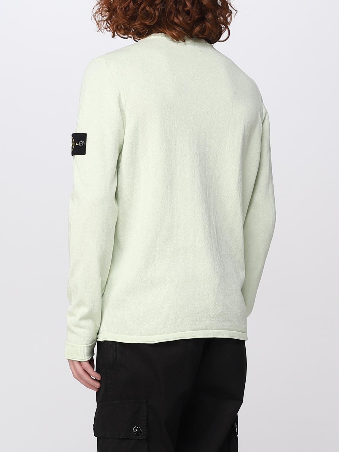 STONE ISLAND SWEATER: Sweater men Stone Island, Green - Img 3