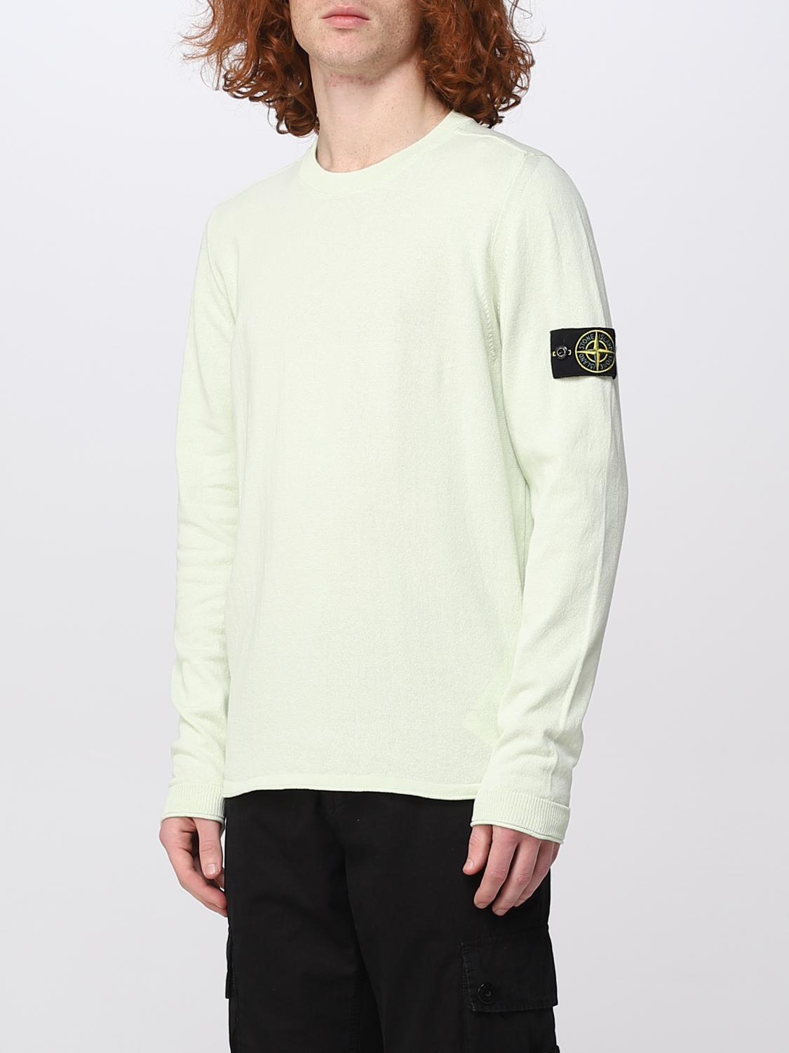 STONE ISLAND SWEATER: Sweater men Stone Island, Green - Img 4