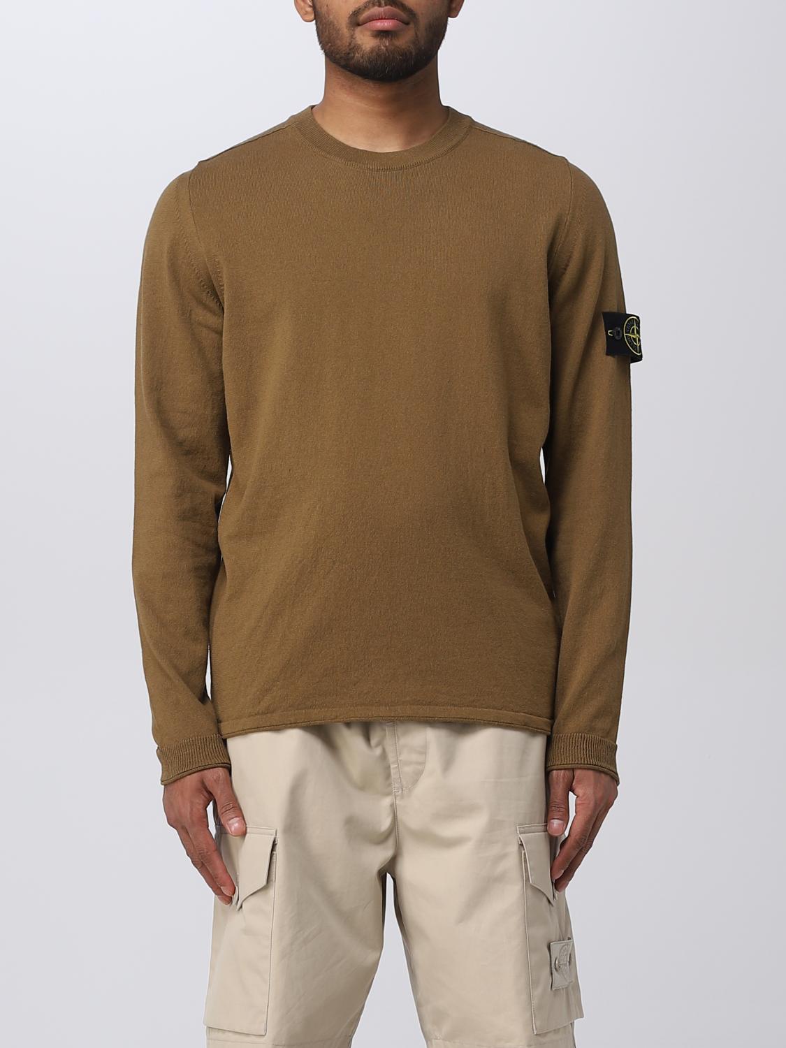 STONE ISLAND PULLOVER: Pullover herren Stone Island, Beige - Img 1