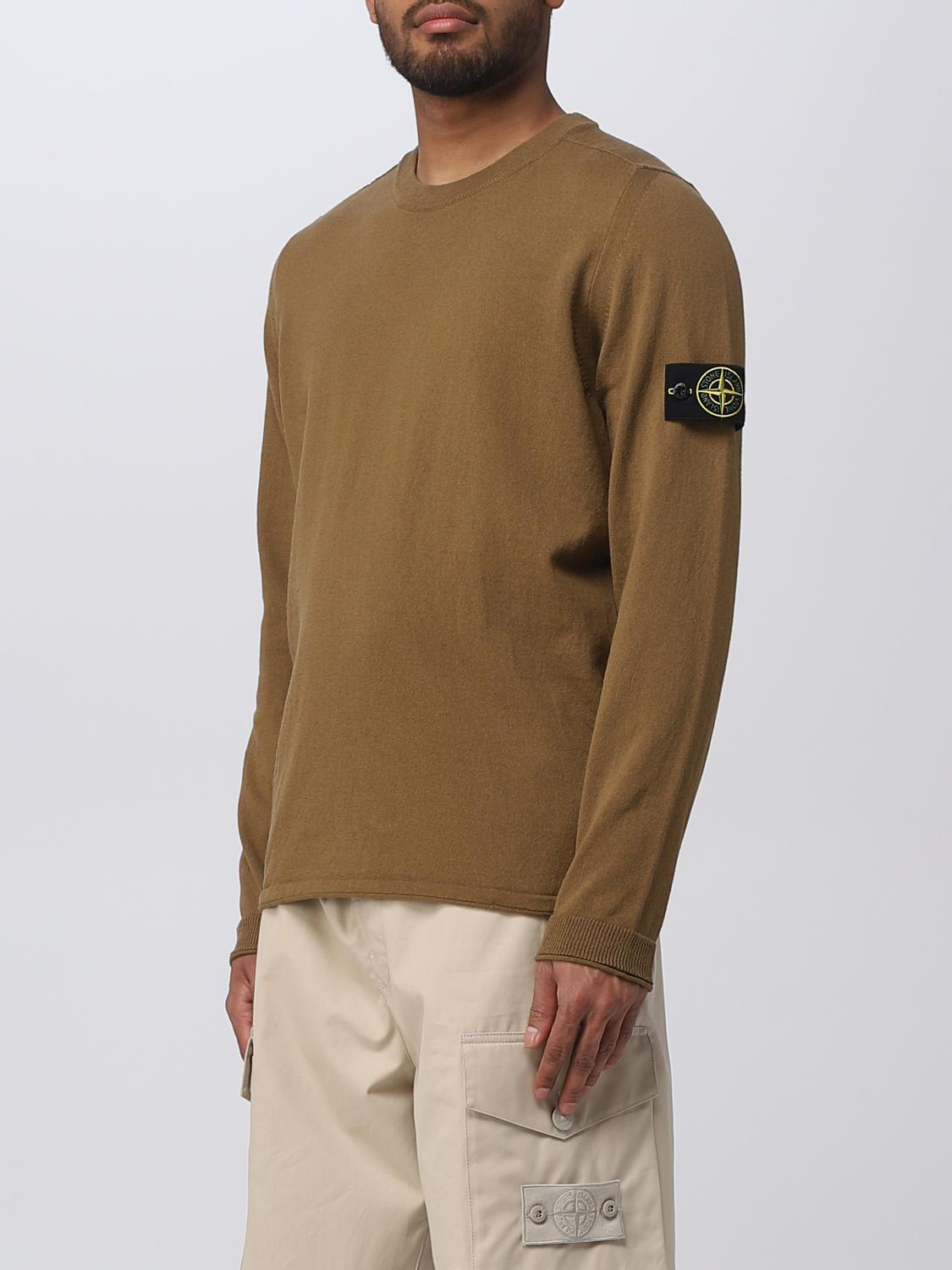 STONE ISLAND PULLOVER: Pullover herren Stone Island, Beige - Img 4