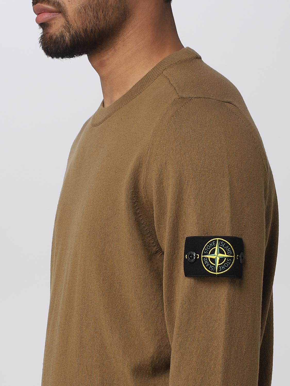 STONE ISLAND PULLOVER: Pullover herren Stone Island, Beige - Img 5
