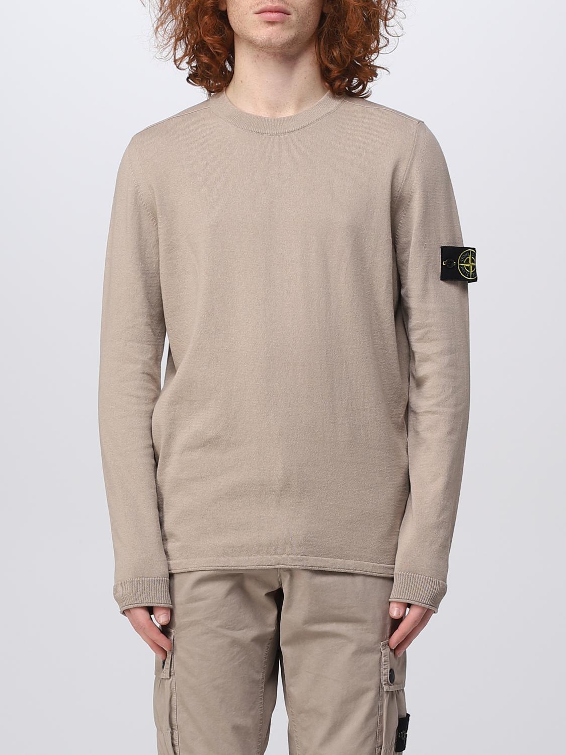 STONE ISLAND SWEATER: Sweater men Stone Island, Sand - Img 1