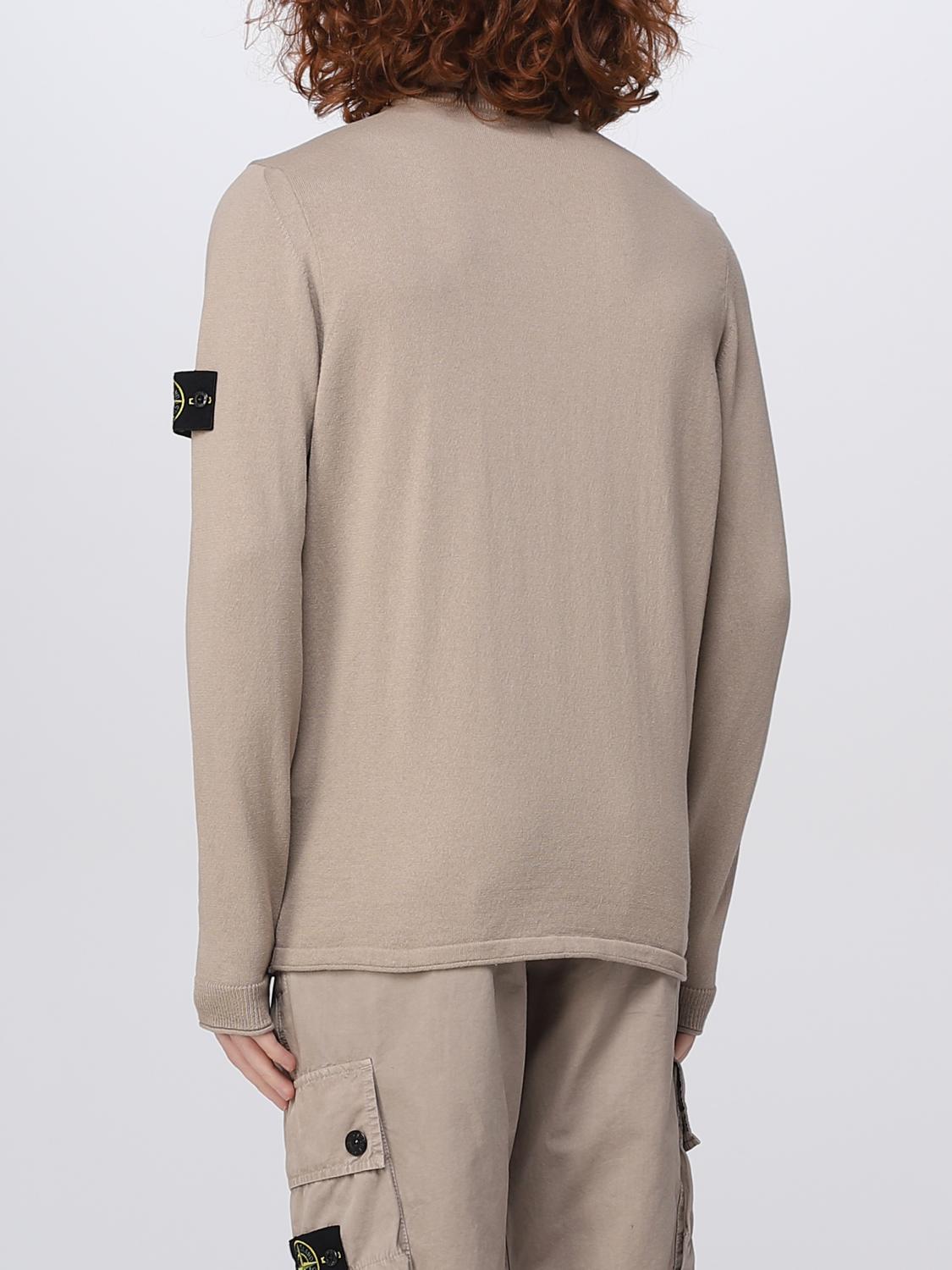 STONE ISLAND SWEATER: Sweater men Stone Island, Sand - Img 3