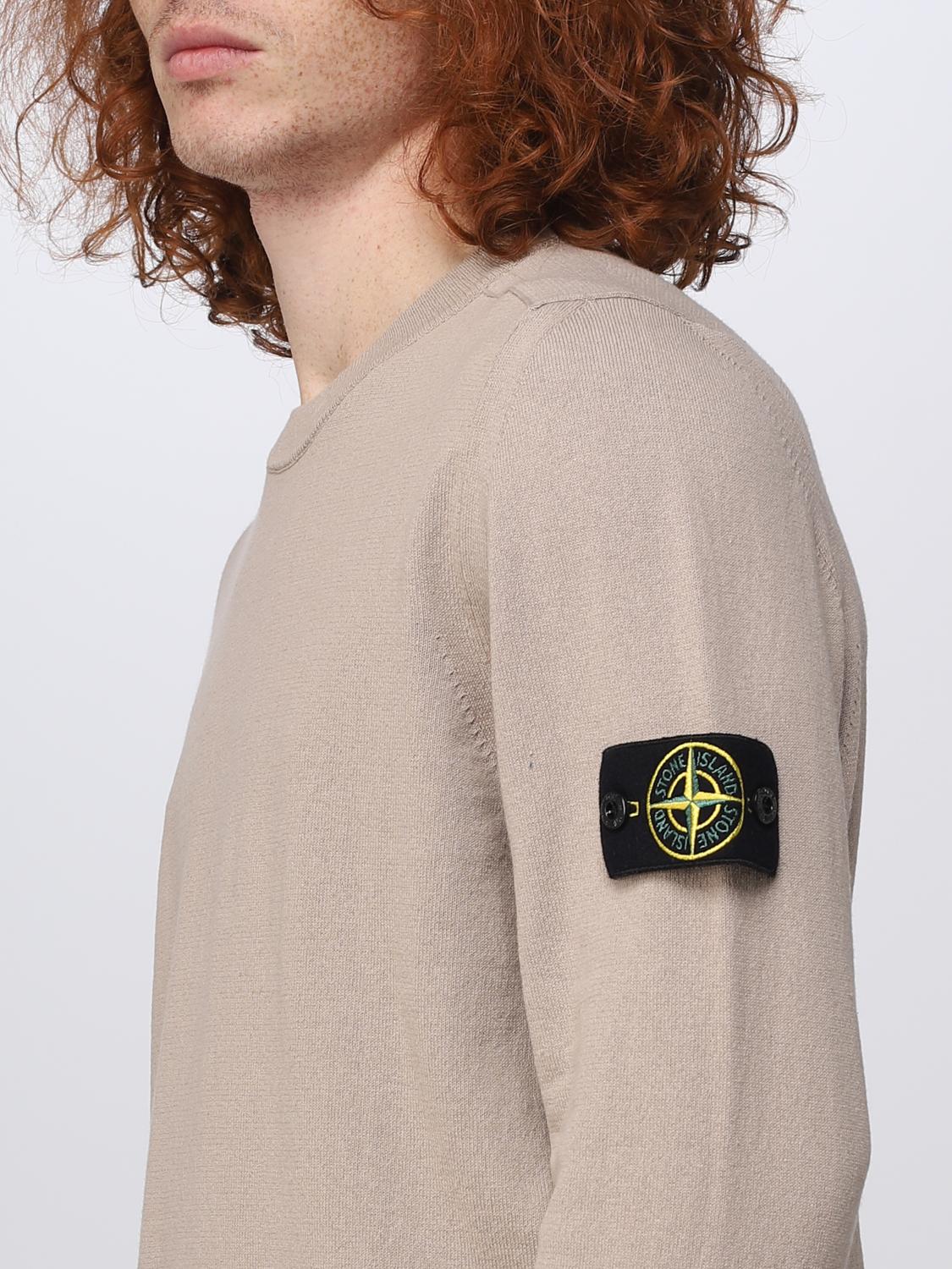 STONE ISLAND SWEATER: Sweater men Stone Island, Sand - Img 5