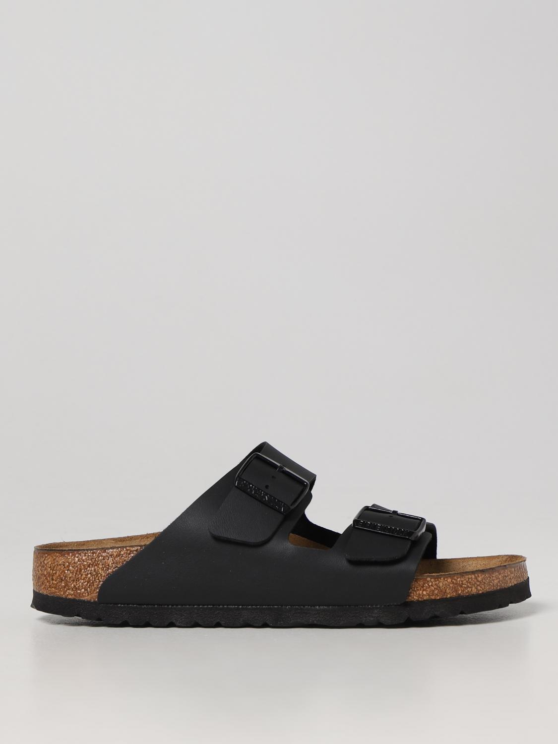 BIRKENSTOCK SANDALEN MIT ABSATZ: Arizona Birkenstock Sandale aus Birko-Flor®, Schwarz - Img 1