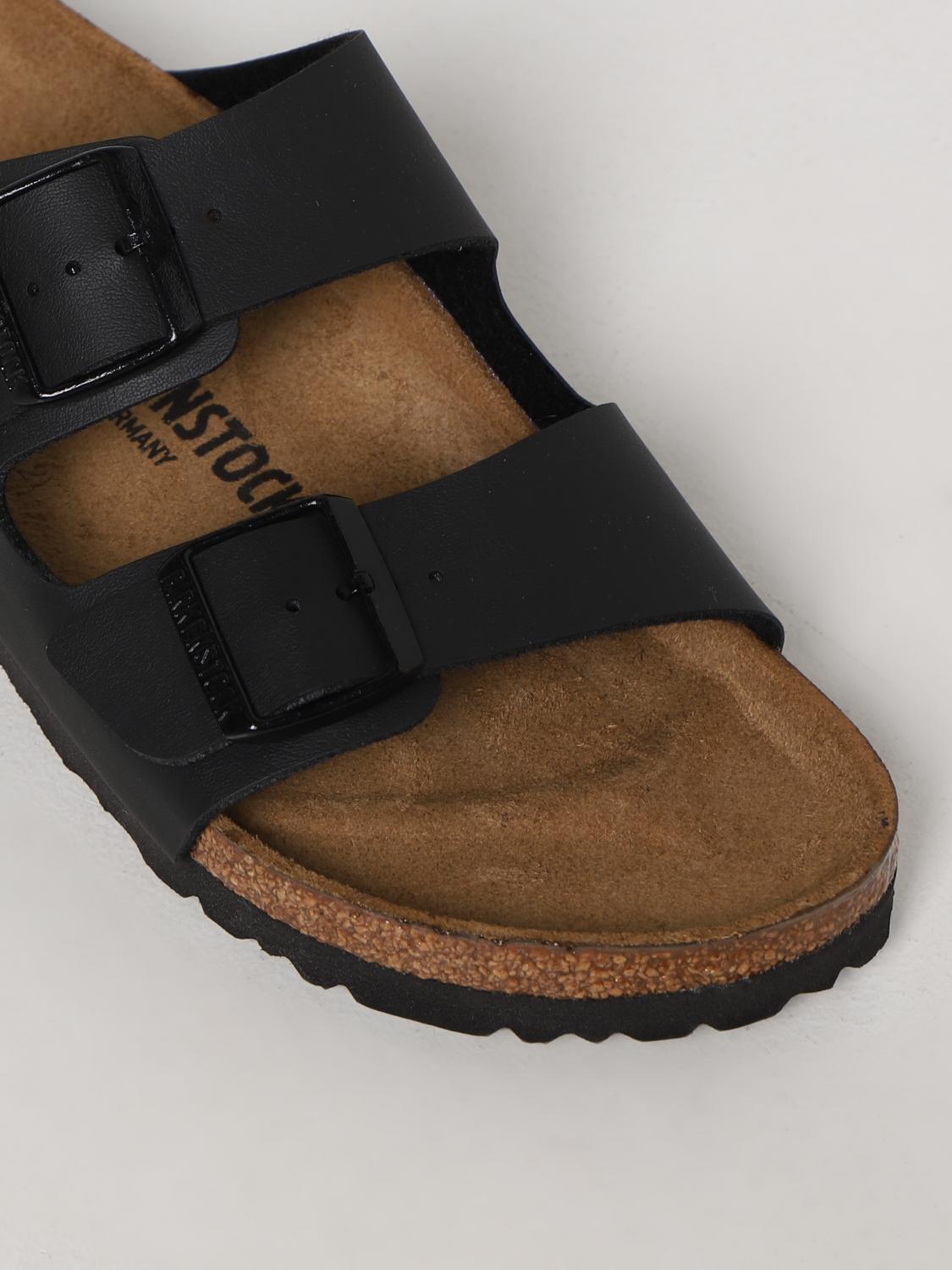 BIRKENSTOCK SANDALEN MIT ABSATZ: Arizona Birkenstock Sandale aus Birko-Flor®, Schwarz - Img 4