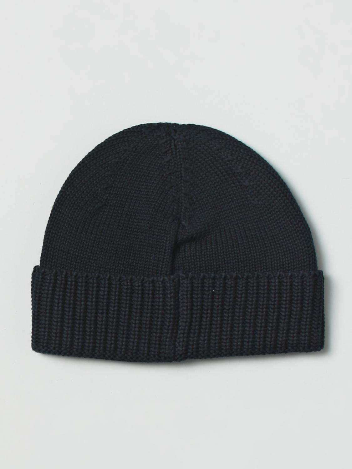 STONE ISLAND JUNIOR GORRO: Gorro niños Stone Island Junior, Azul Marino - Img 2