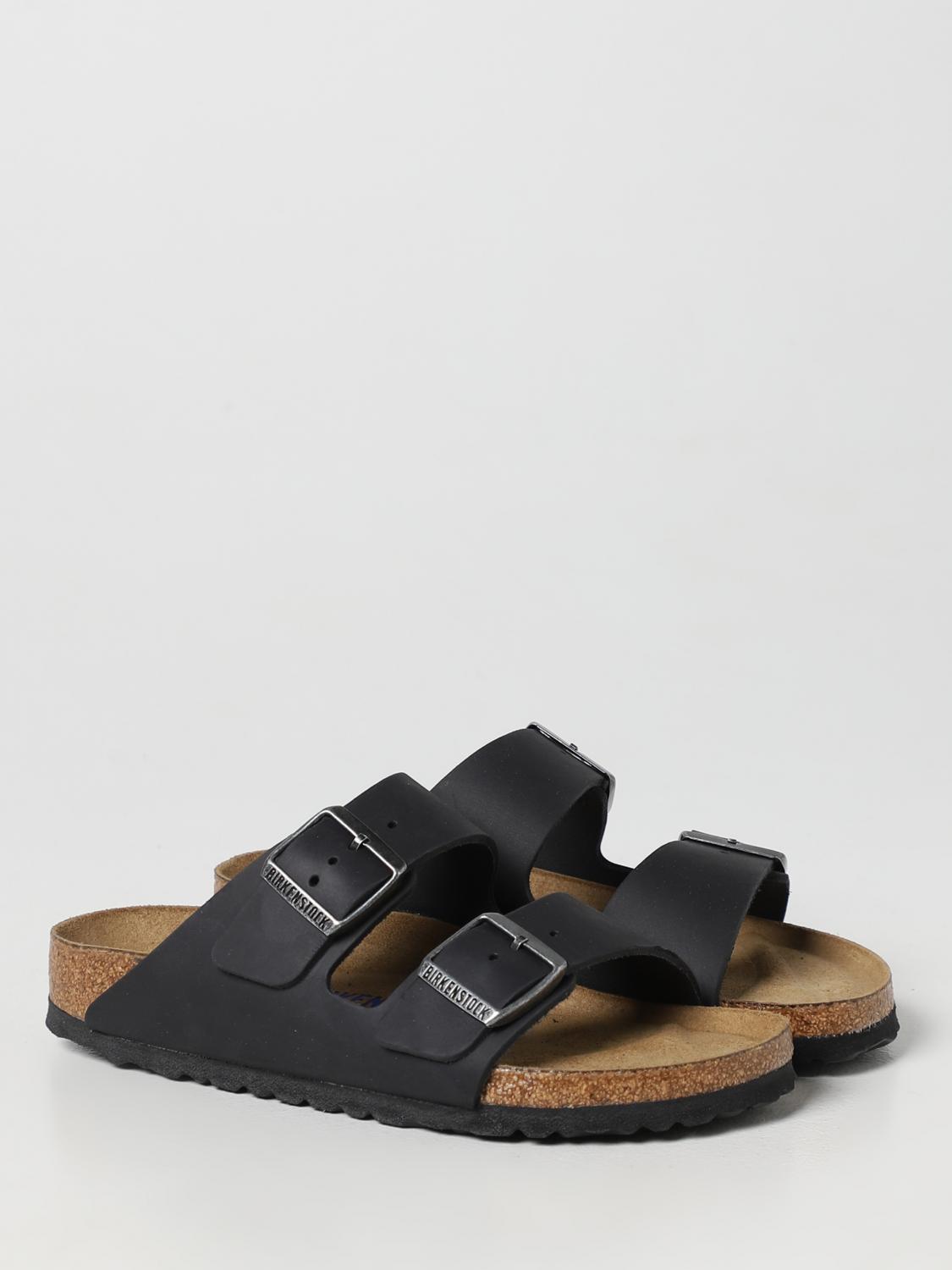 BIRKENSTOCK FLAT SANDAL: Flat sandals woman Birkenstock, Black - Img 2