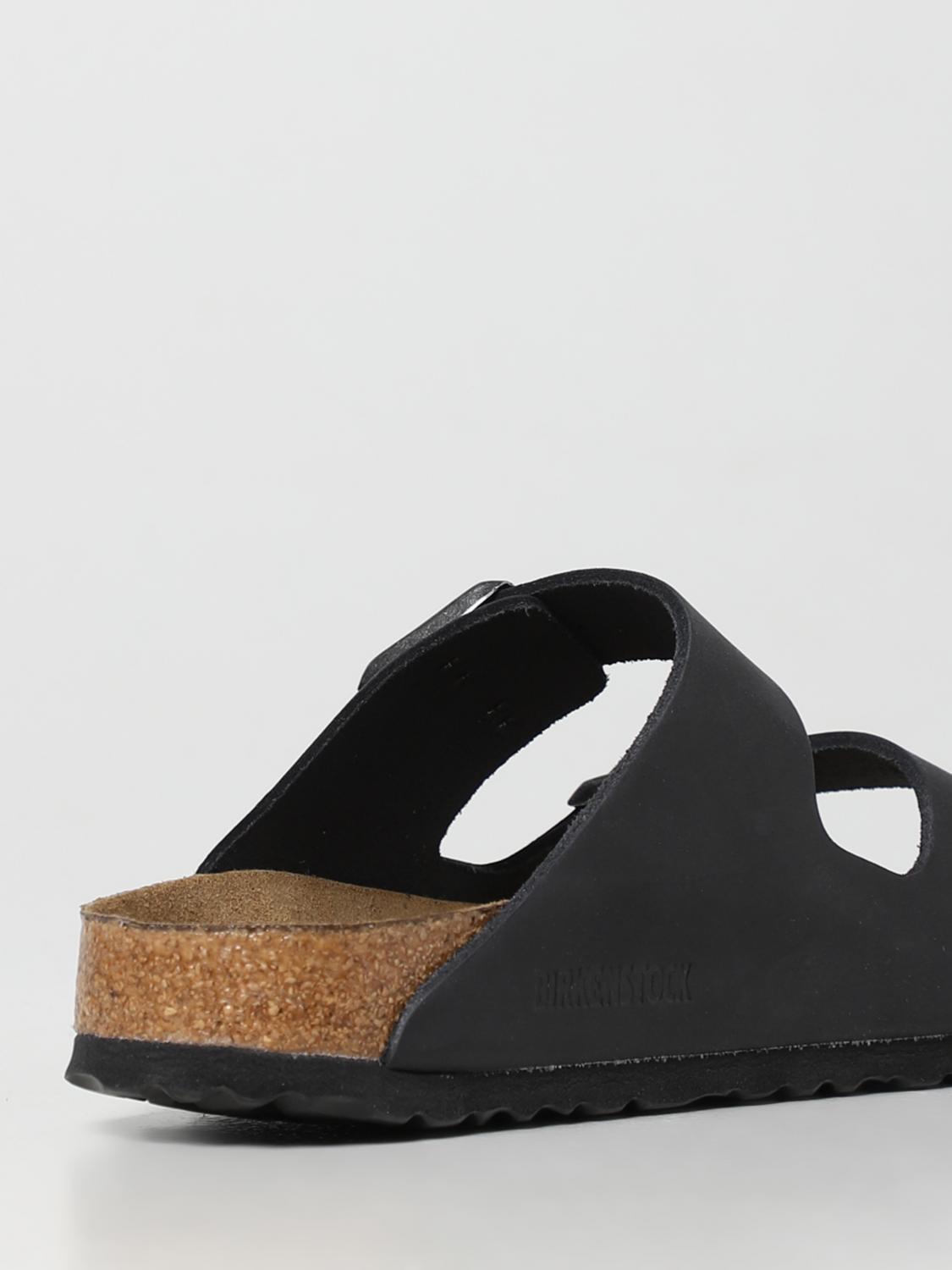 BIRKENSTOCK FLAT SANDAL: Flat sandals woman Birkenstock, Black - Img 3