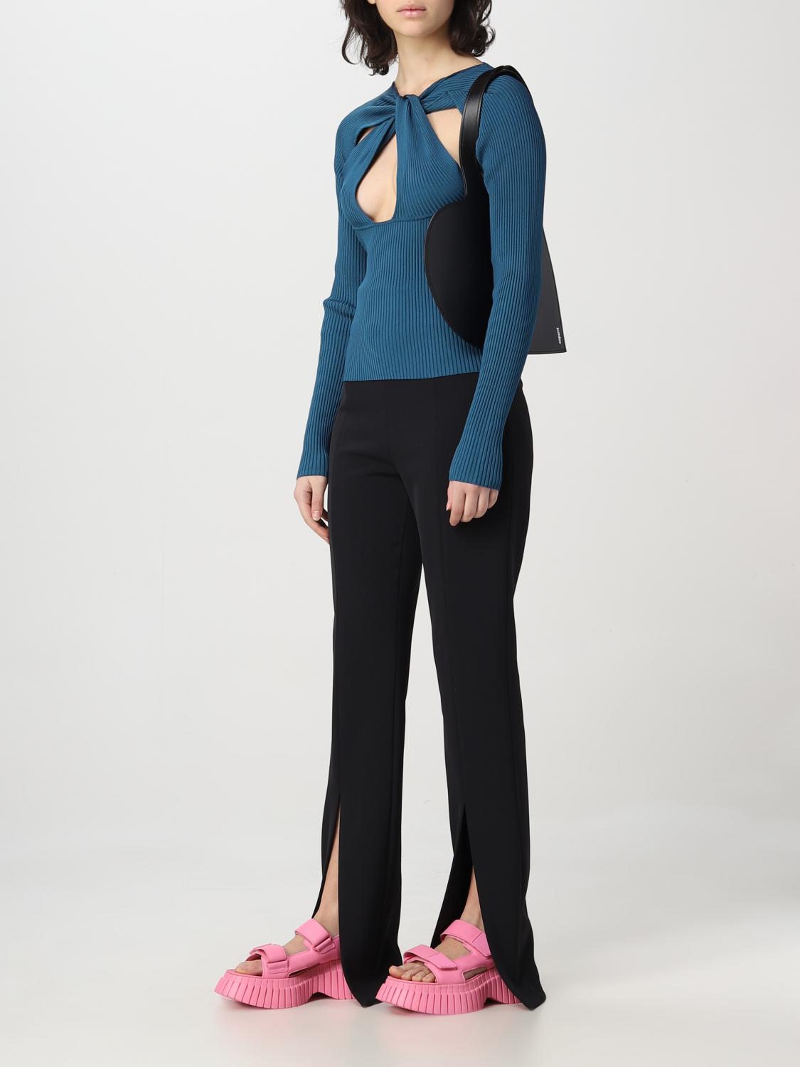 COPERNI TOP: Top damen Coperni, Pfau - Img 2