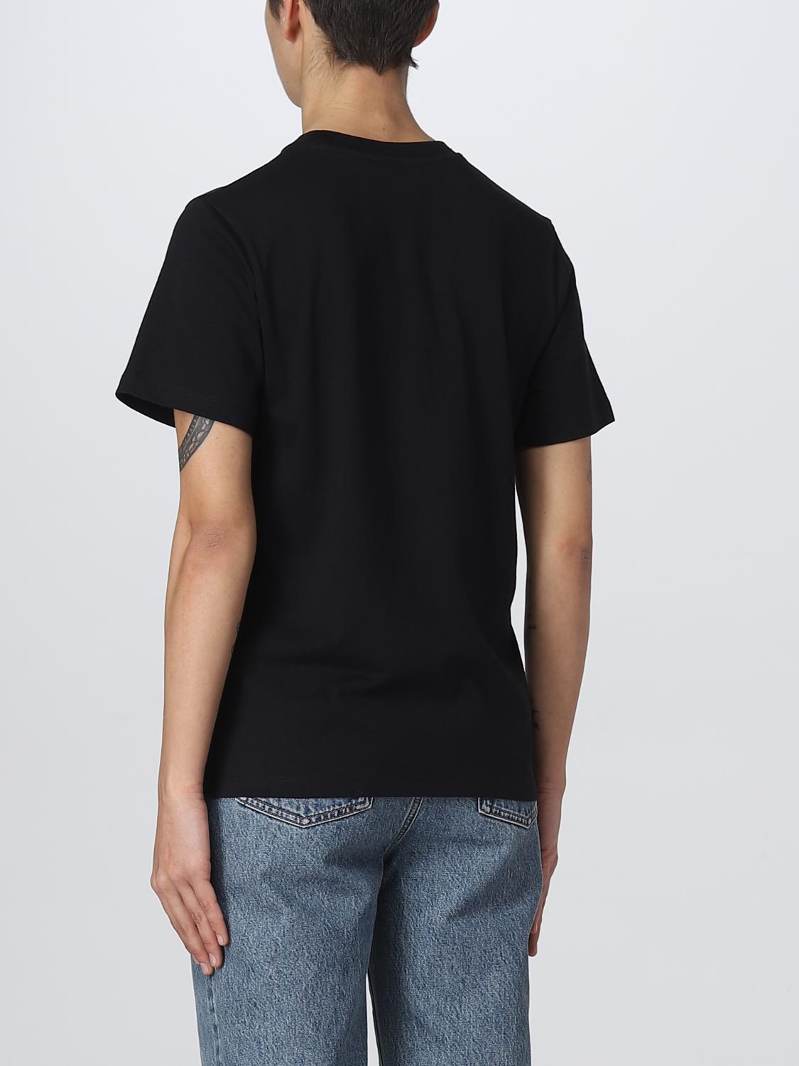 Tシャツ・カットソー COPERNI Woman T-Shirt Black COPJS03504 BLK Coperni Outlet: T-shirt woman - Black | Coperni t-shirt
