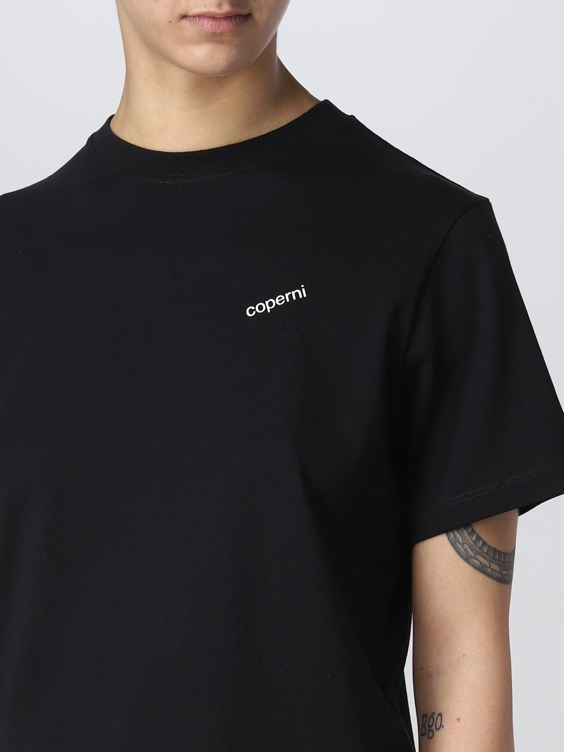 Tシャツ・カットソー COPERNI Woman T-Shirt Black COPJS03504 BLK Coperni Outlet: T-shirt woman - Black | Coperni t-shirt