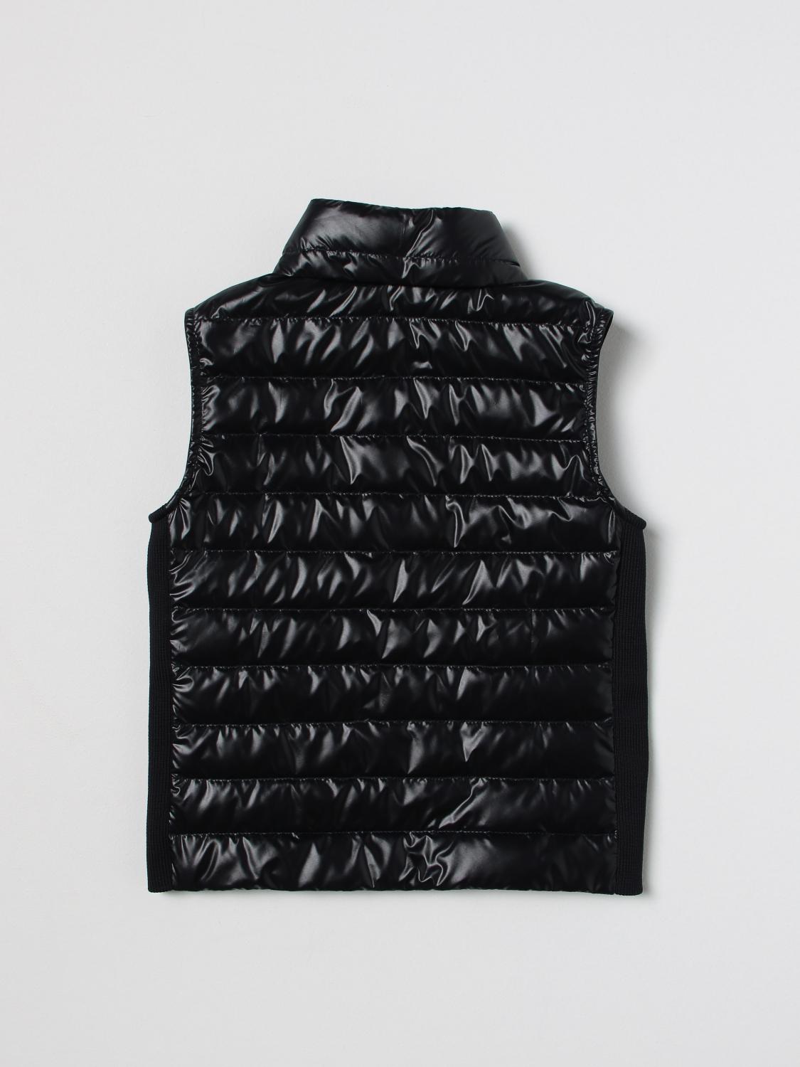 MONCLER CHALECO: Chaleco niños Moncler, Azul Oscuro - Img 2