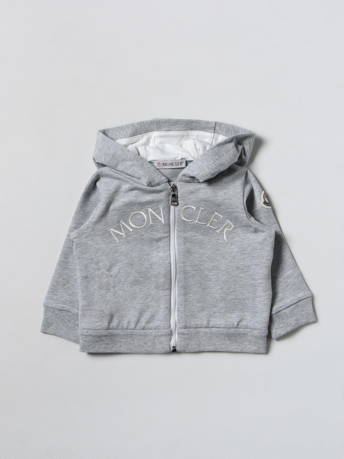 MONCLER PULLOVER: Pullover kinder Moncler, Grau - Img 1