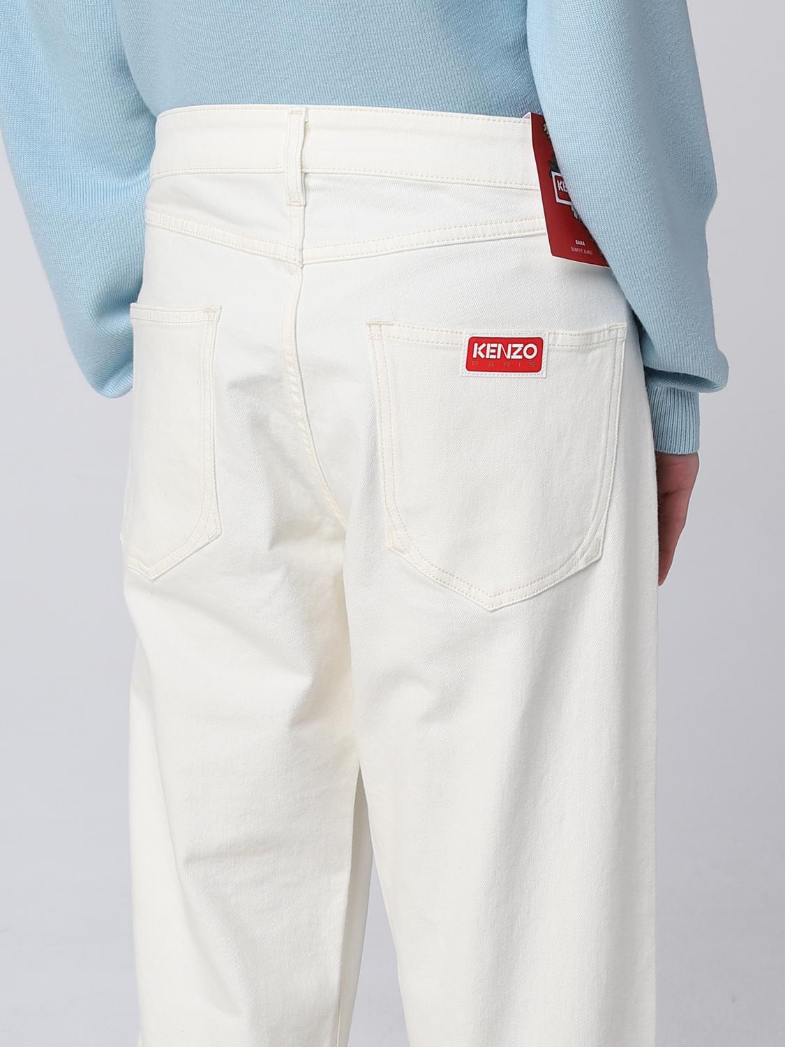 KENZO JEANS: Jeans men Kenzo, White - Img 5