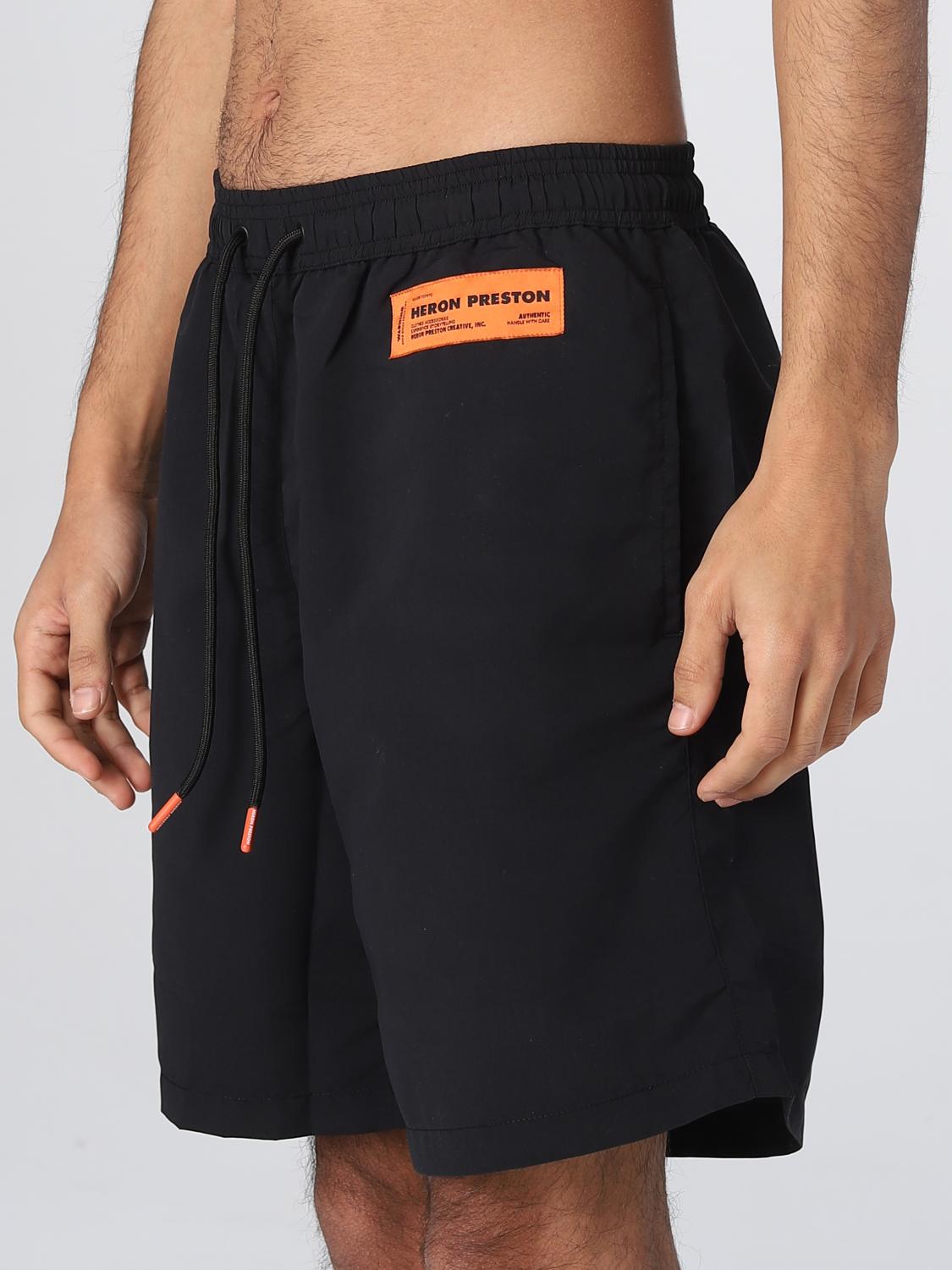 HERON PRESTON BADEMODE: Bademode herren Heron Preston, Schwarz - Img 3