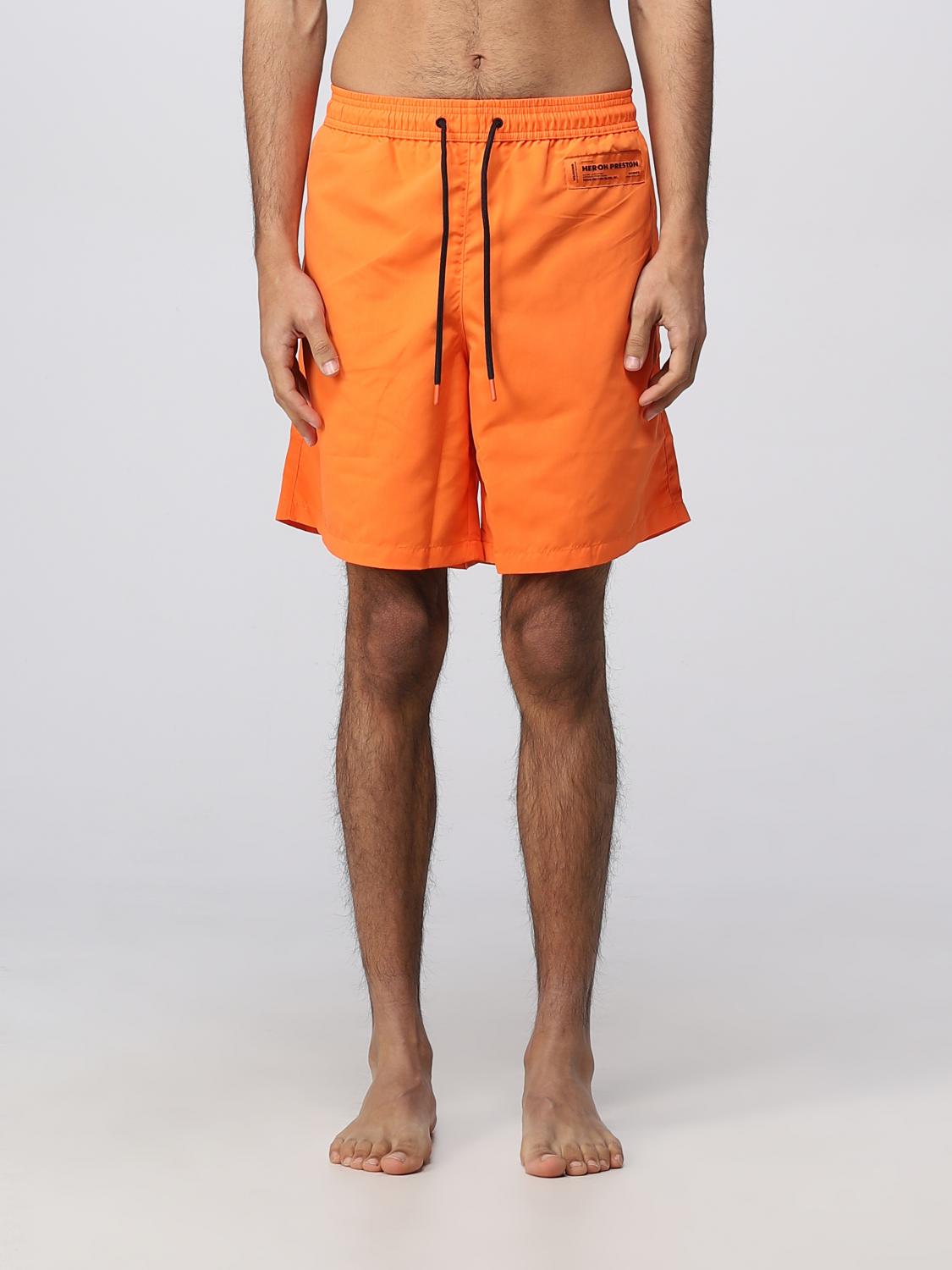 HERON PRESTON SWIMSUIT: Swimsuit men Heron Preston, Orange - Img 1