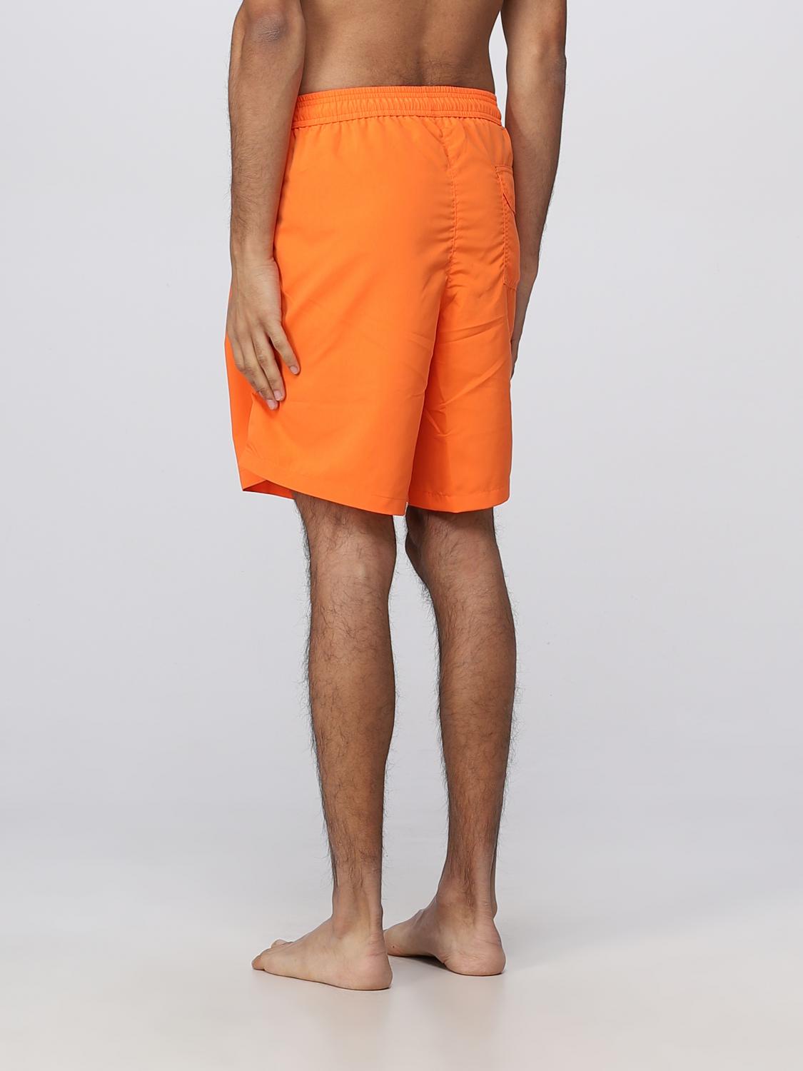 HERON PRESTON SWIMSUIT: Swimsuit men Heron Preston, Orange - Img 2