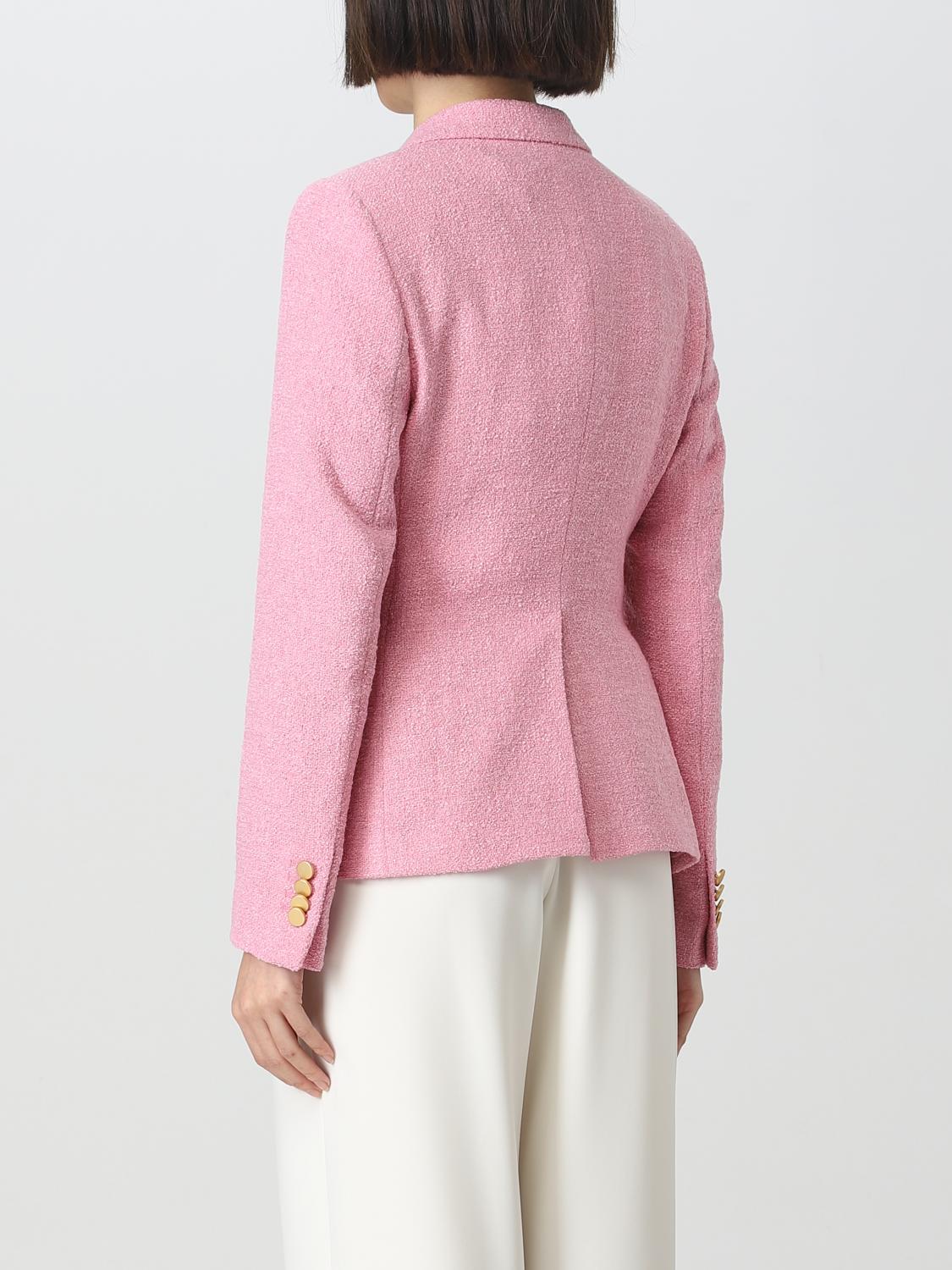TAGLIATORE: Jacket woman - Pink | Tagliatore blazer