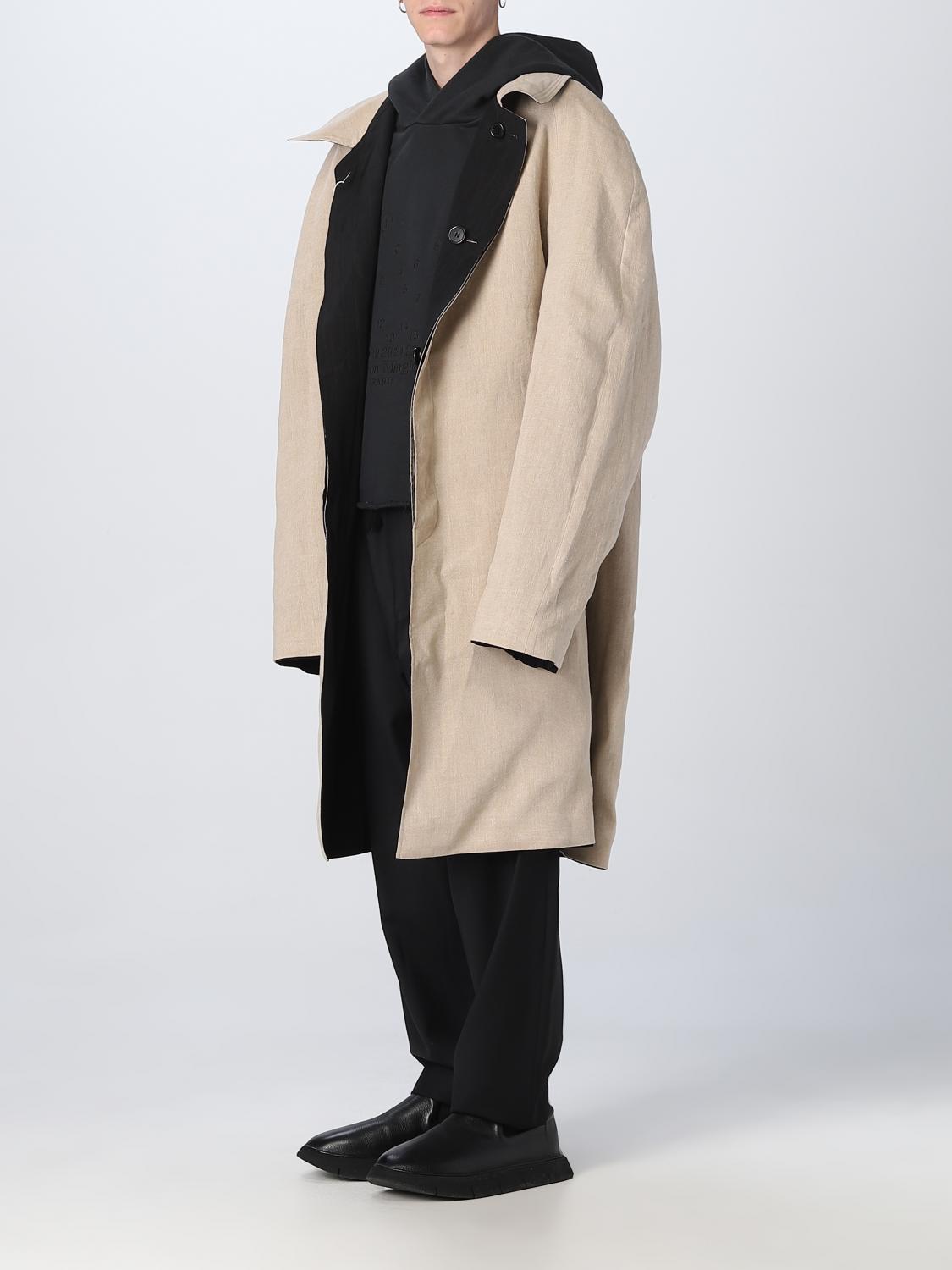 ジャケット・アウター maison margiela coat MAISON MARGIELA: Coat men - Black | Maison Margiela jacket