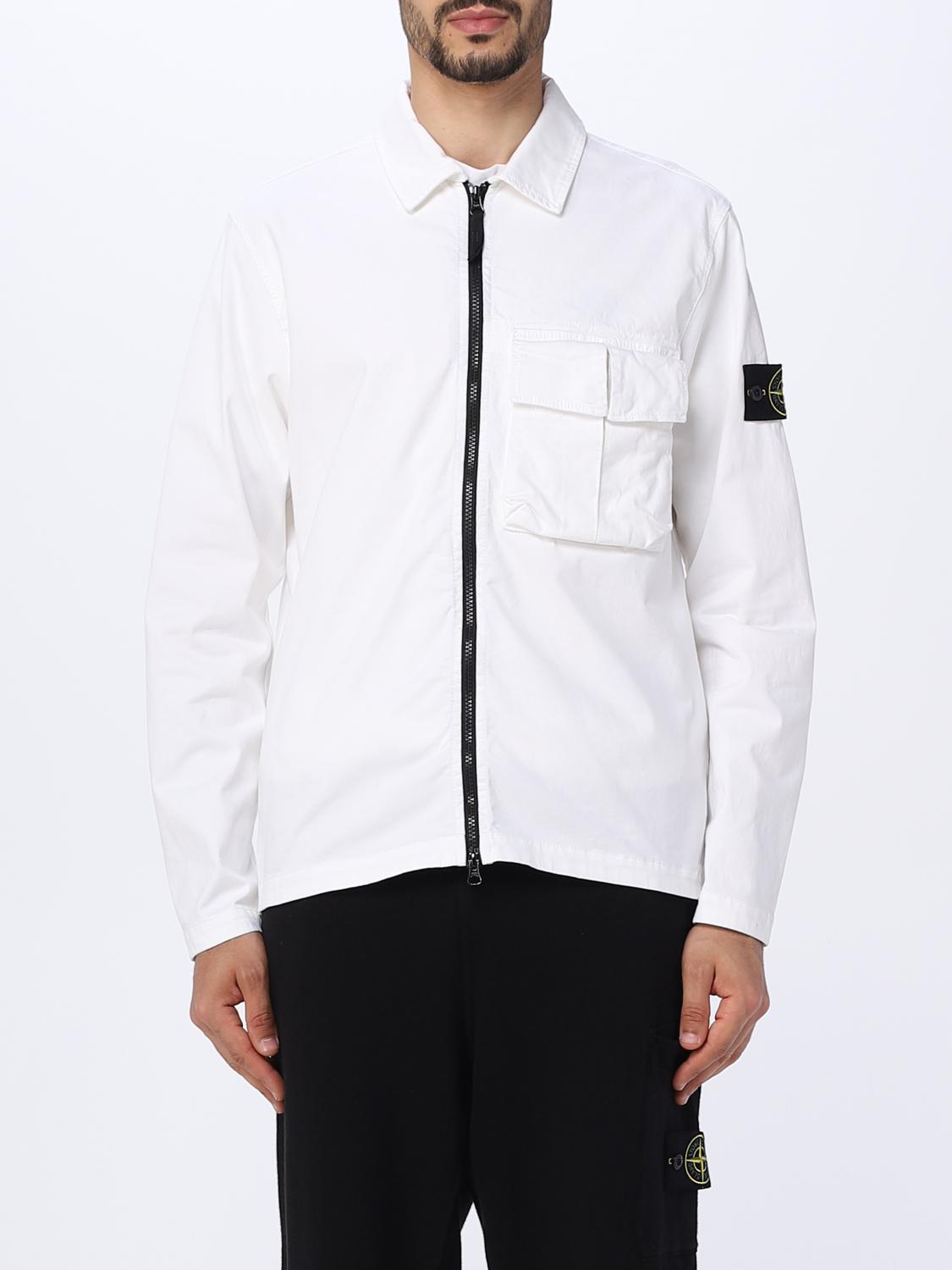 STONE ISLAND SWEATER: Sweater men Stone Island, White - Img 1