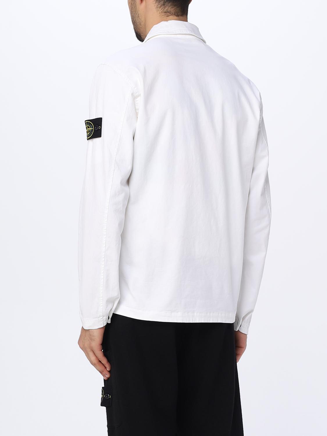 STONE ISLAND SWEATER: Sweater men Stone Island, White - Img 3