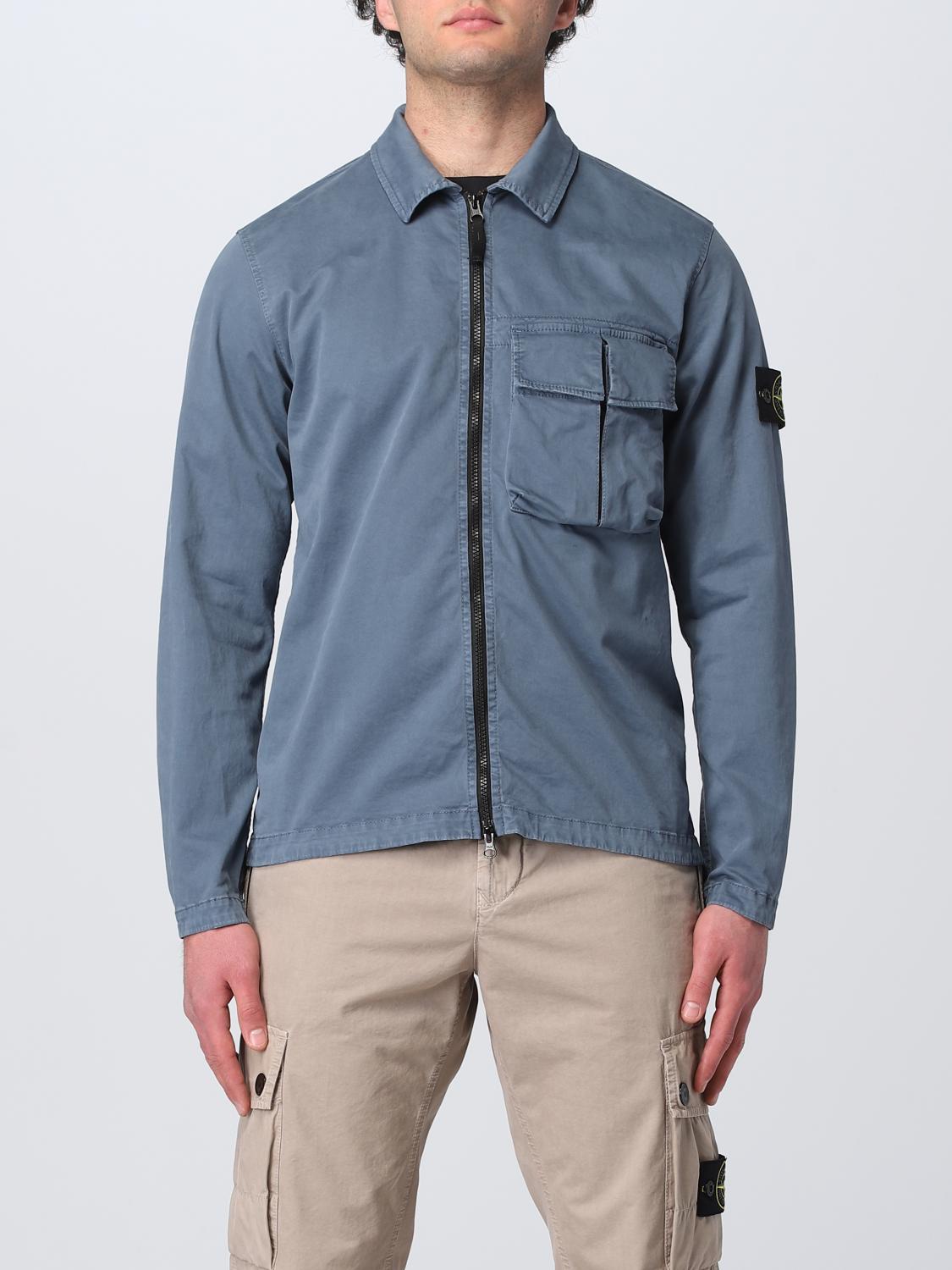 STONE ISLAND PULLOVER: Pullover herren Stone Island, Blau - Img 1