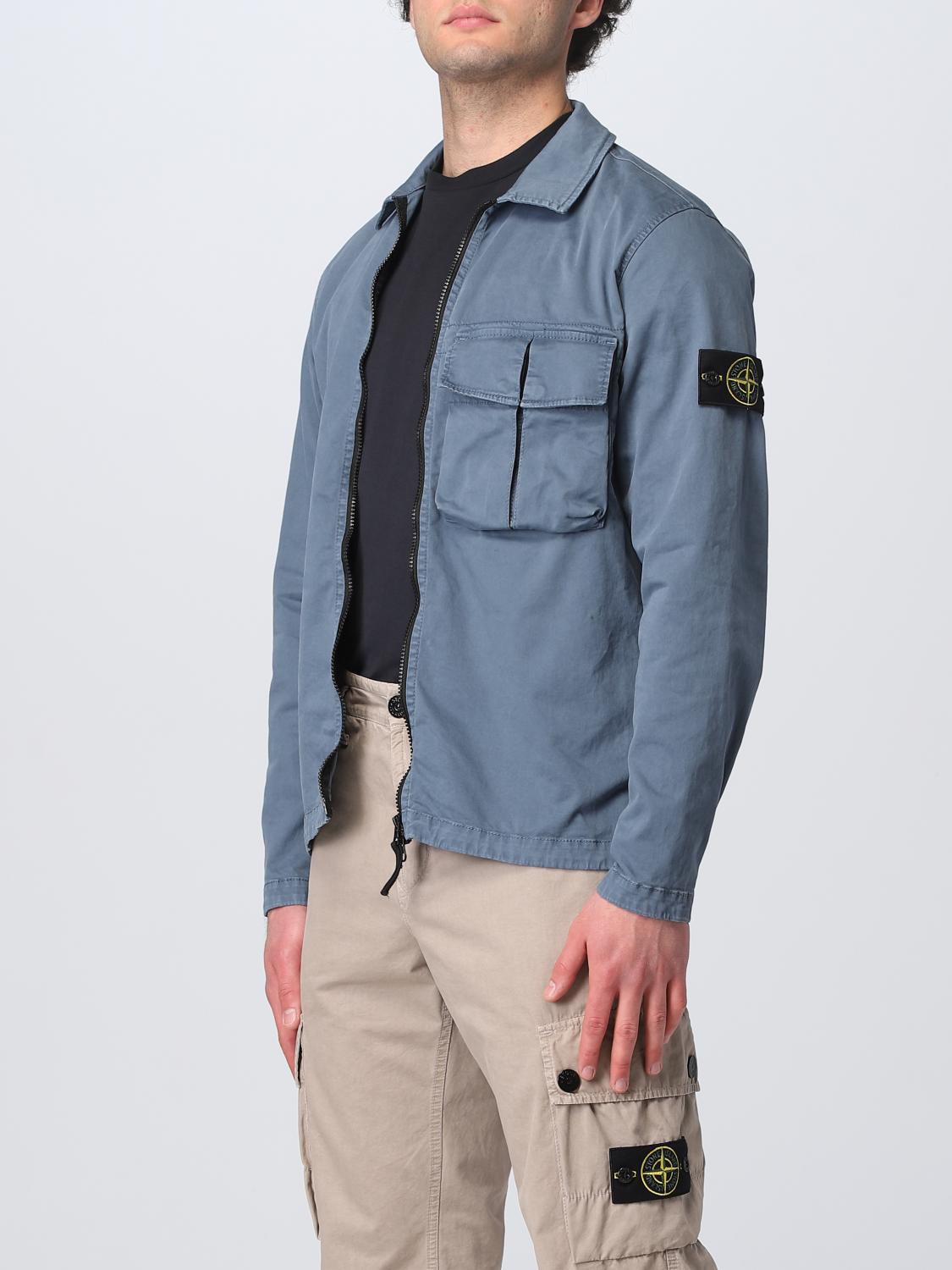 STONE ISLAND PULLOVER: Pullover herren Stone Island, Blau - Img 4