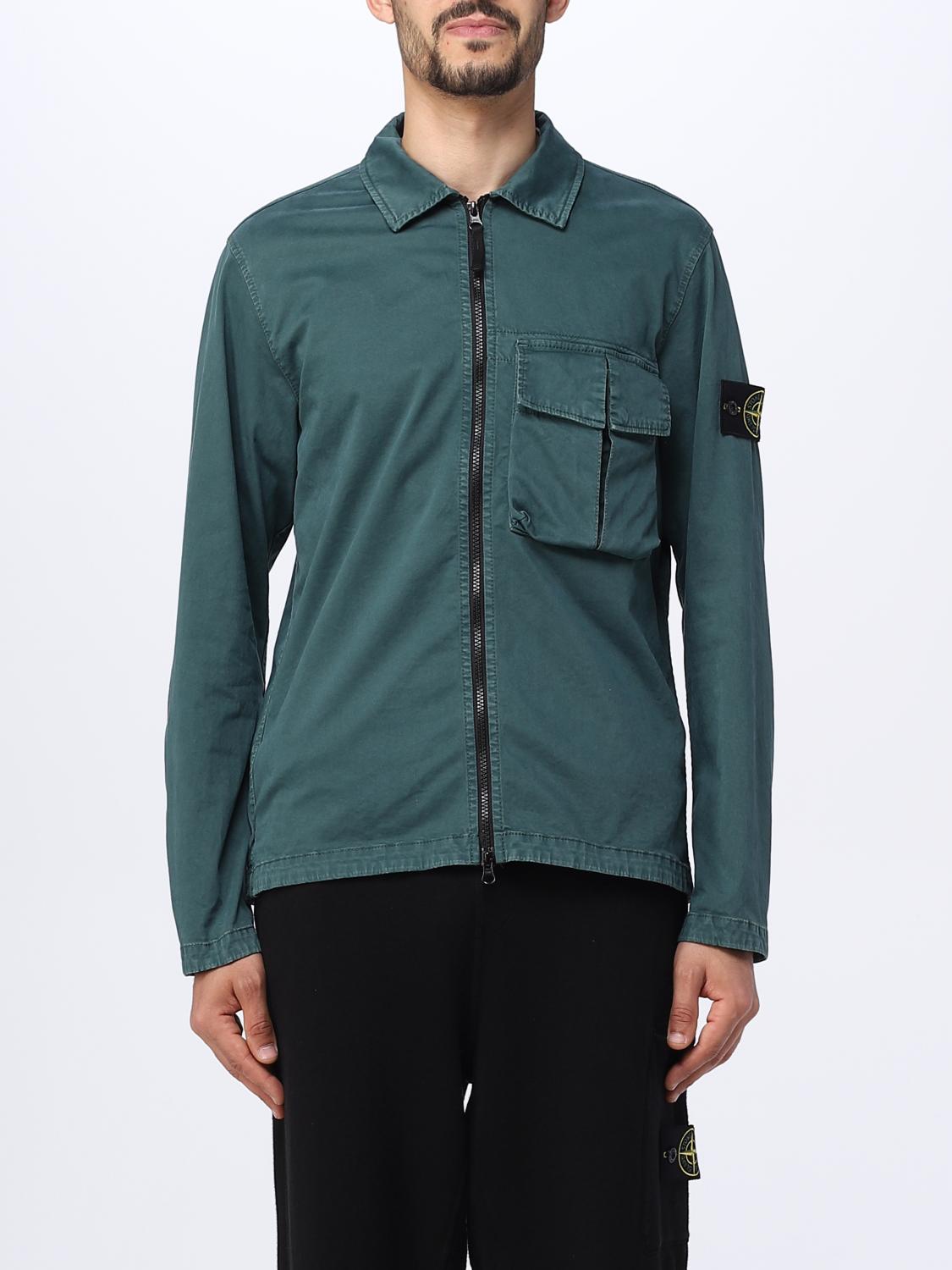 STONE ISLAND PULLOVER: Pullover herren Stone Island, Grün - Img 1