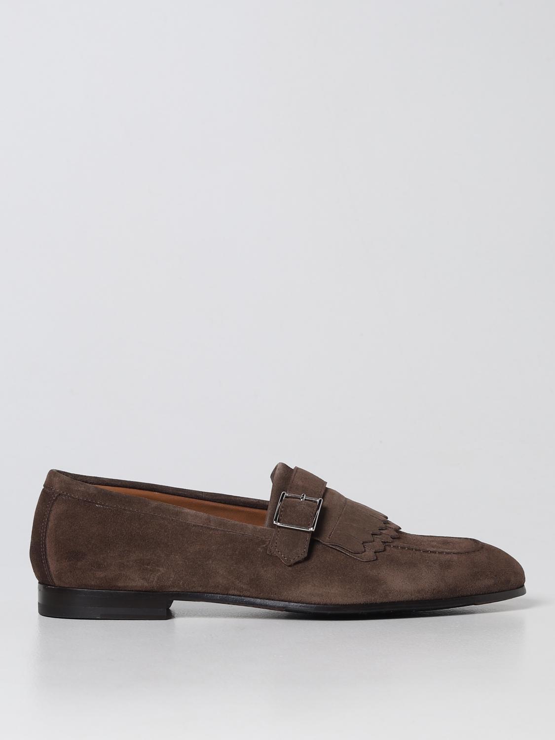 Mocassino Uomo Doucal's In Pelle Con Doppia Fibbia Du3362davduf255 Nero - 9