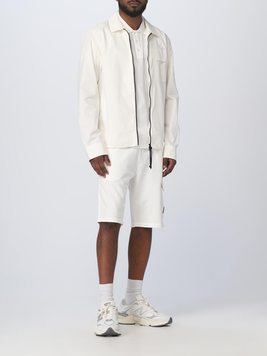 C.P. COMPANY VESTE: Pull homme C.P. Company, Blanc - Img 2