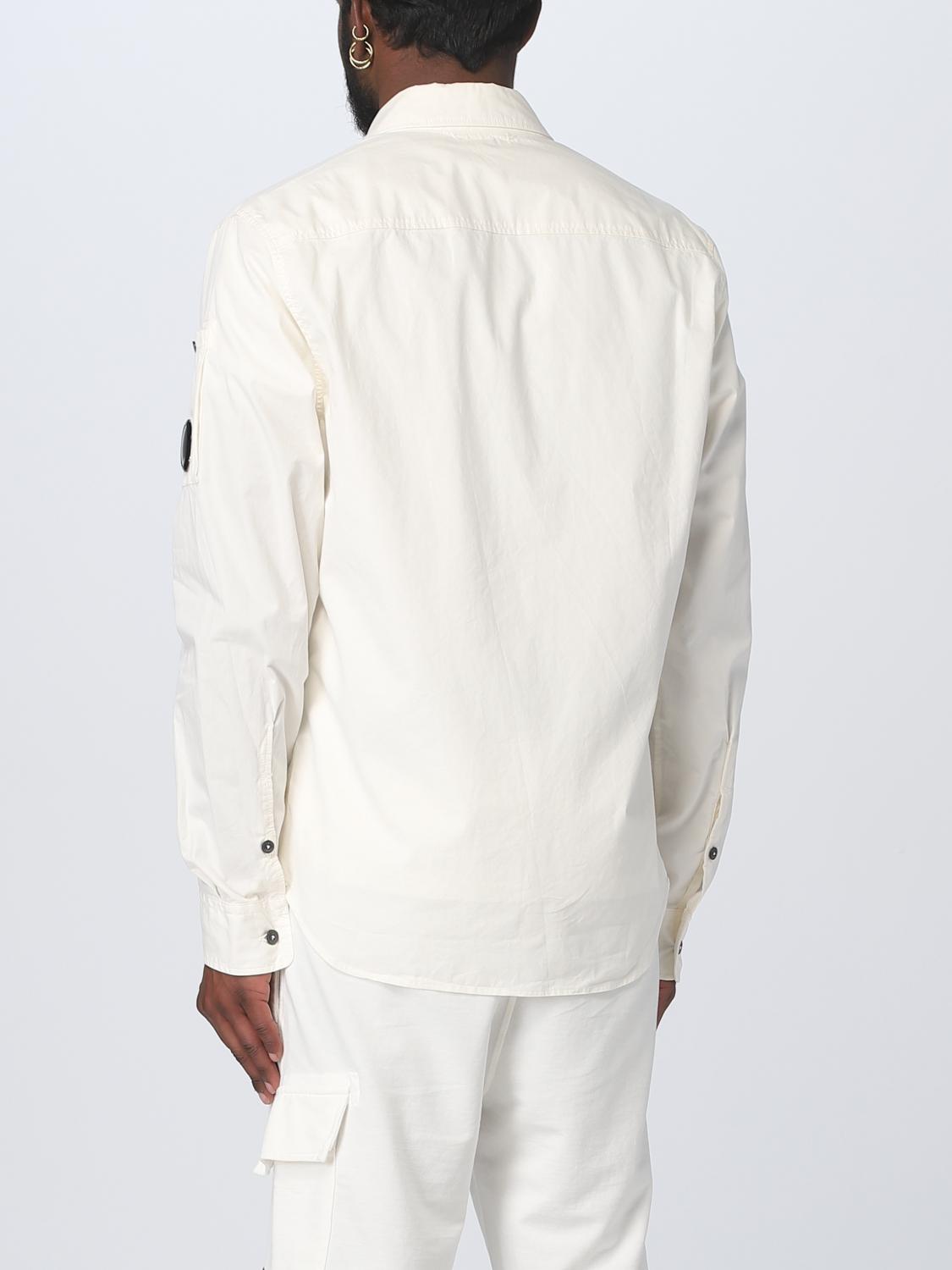 C.P. COMPANY VESTE: Pull homme C.P. Company, Blanc - Img 3