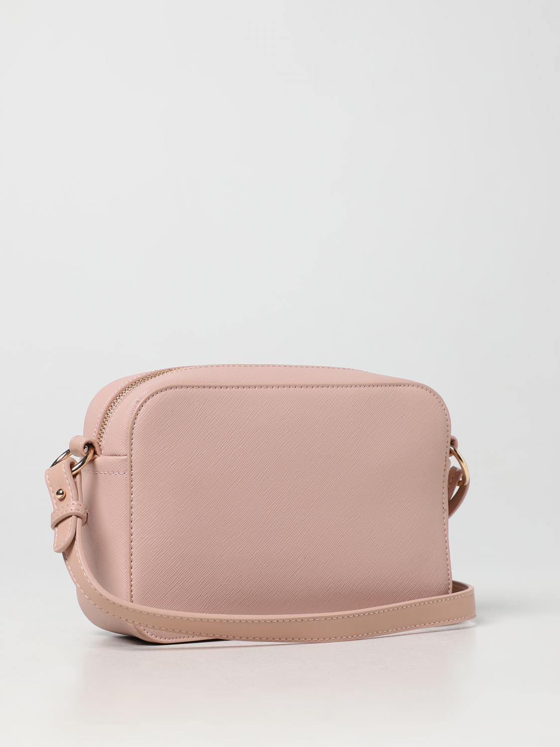 LIU JO BORSA A TRACOLLA: Borsa Agar Liu Jo in pelle sintetica saffiano, Rosa - Img 2