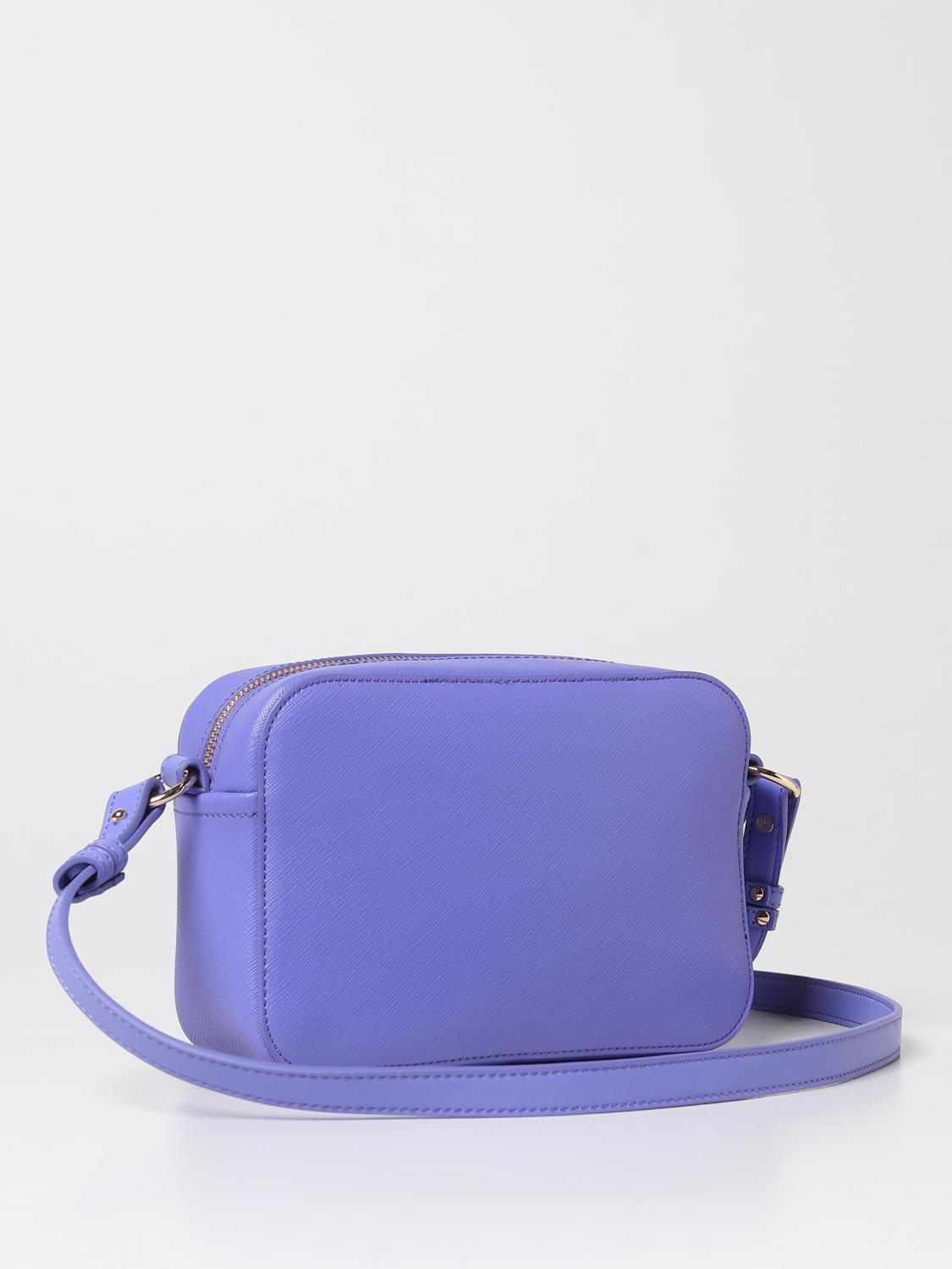 LIU JO BORSA A TRACOLLA: Borsa Agar Liu Jo in pelle sintetica saffiano, Viola - Img 2