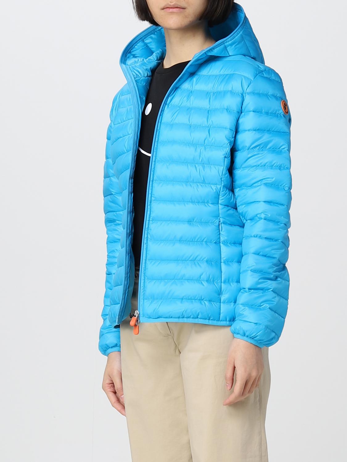 SAVE THE DUCK CHAQUETA: Abrigo mujer Save The Duck, Azul Oscuro - Img 3