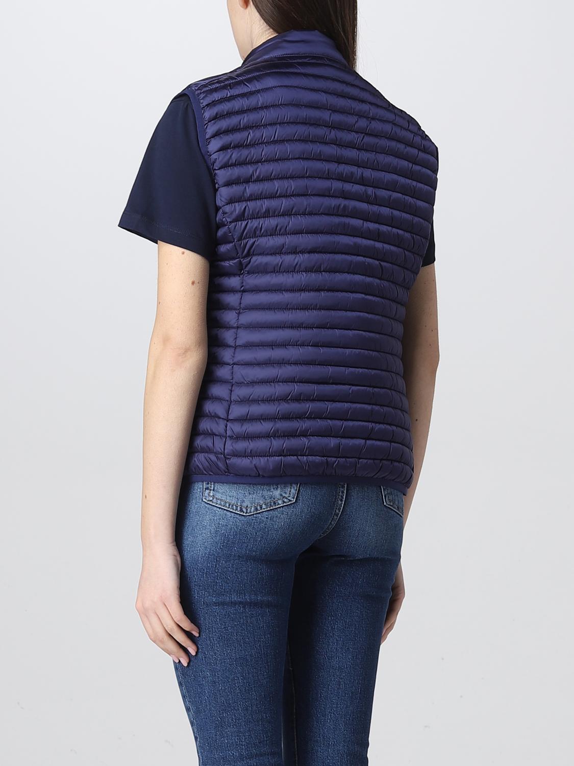 SAVE THE DUCK GILET: Gilet femme Save The Duck, Bleu - Img 2