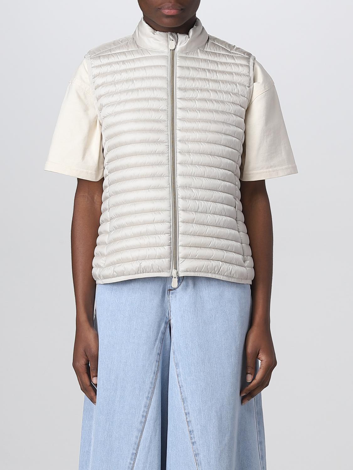SAVE THE DUCK WESTE: Weste damen Save The Duck, Beige - Img 1